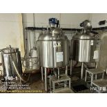 600-Liter Stainless Steel Jacketed Vessel with Exp