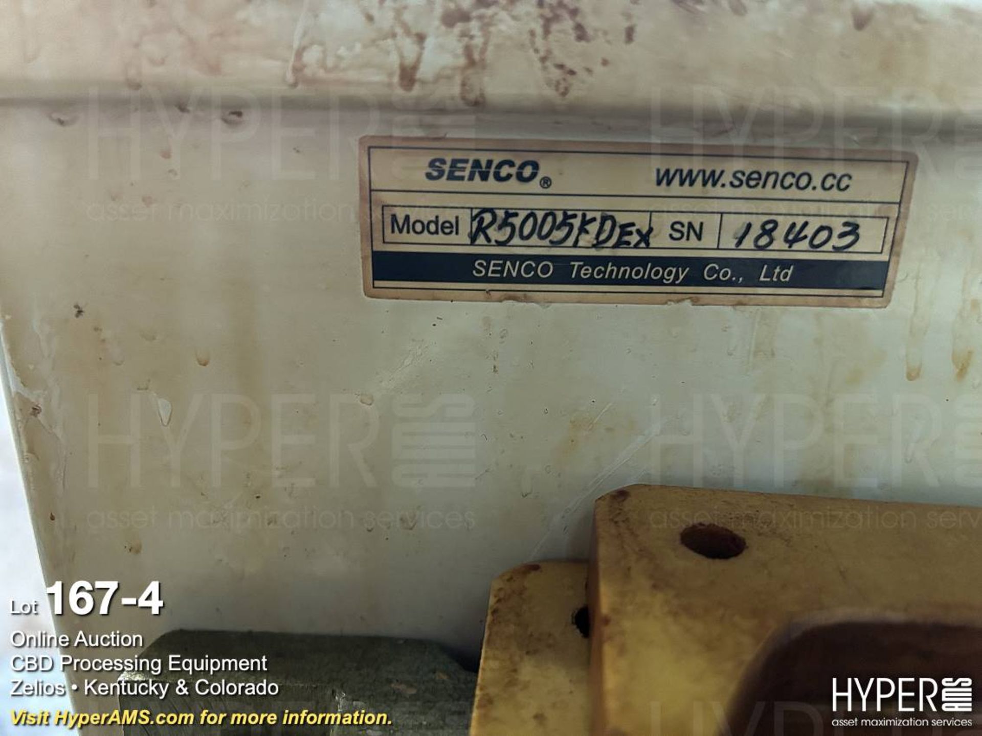 Senco Model R5005KD 50-Liter Rotary Evaporator, S/ - Image 4 of 7