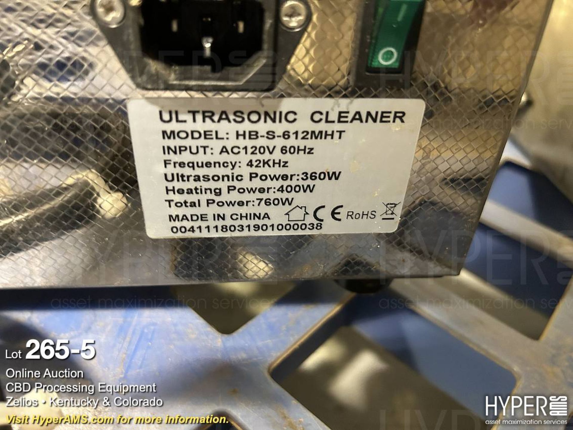 Kendal Ultrasonic Cleaner - Image 5 of 5