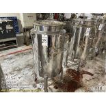 Approx. 30-Liter Stainless Steel Jacketed Vessel