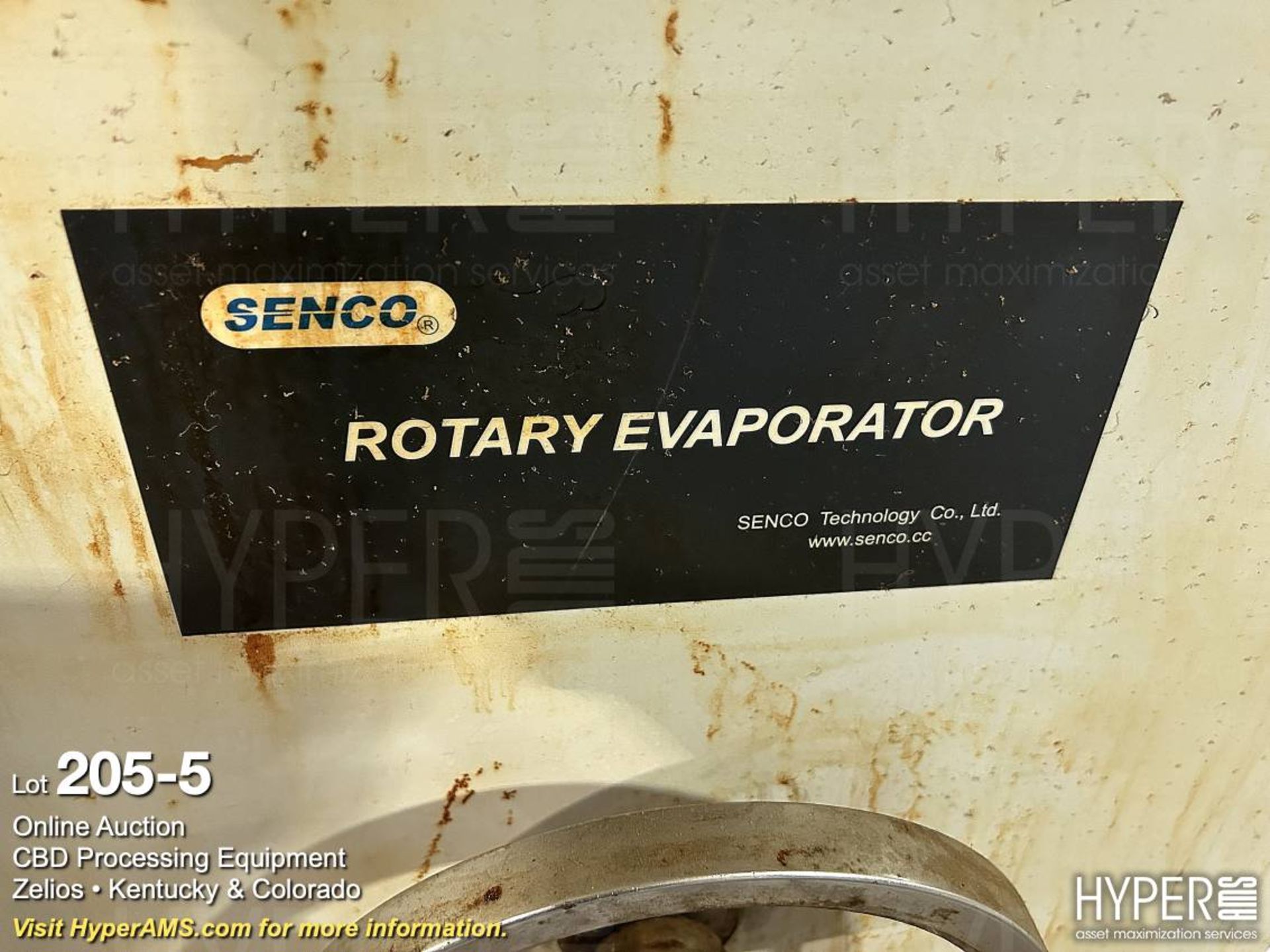 Senco Model R5005KD Rotary Evaporator, S/n 18405; - Image 5 of 8