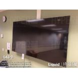 82" Samsung flat screen TV