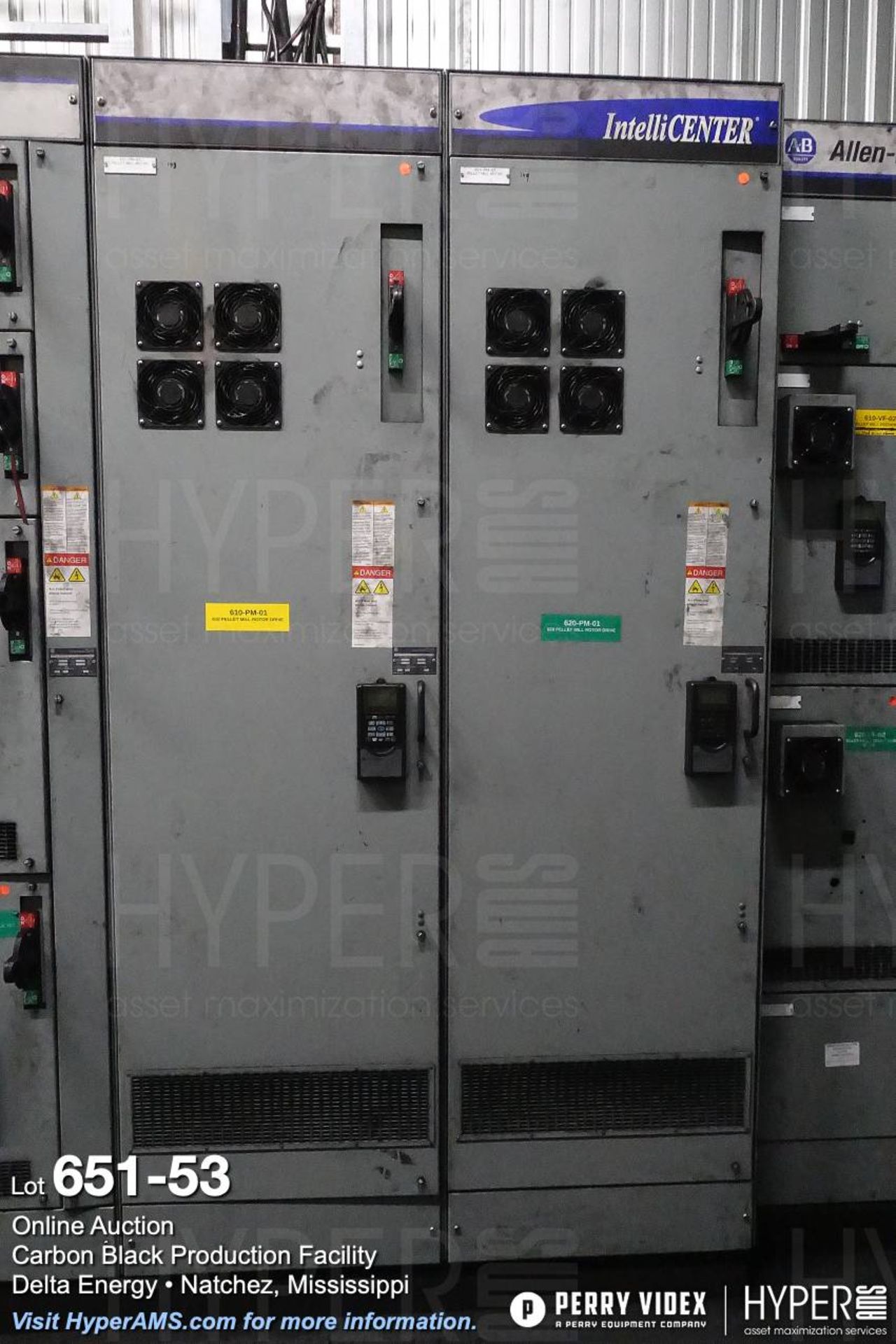 Large lot of MCC centers, electrical controls, breakers and building power components - Image 53 of 75