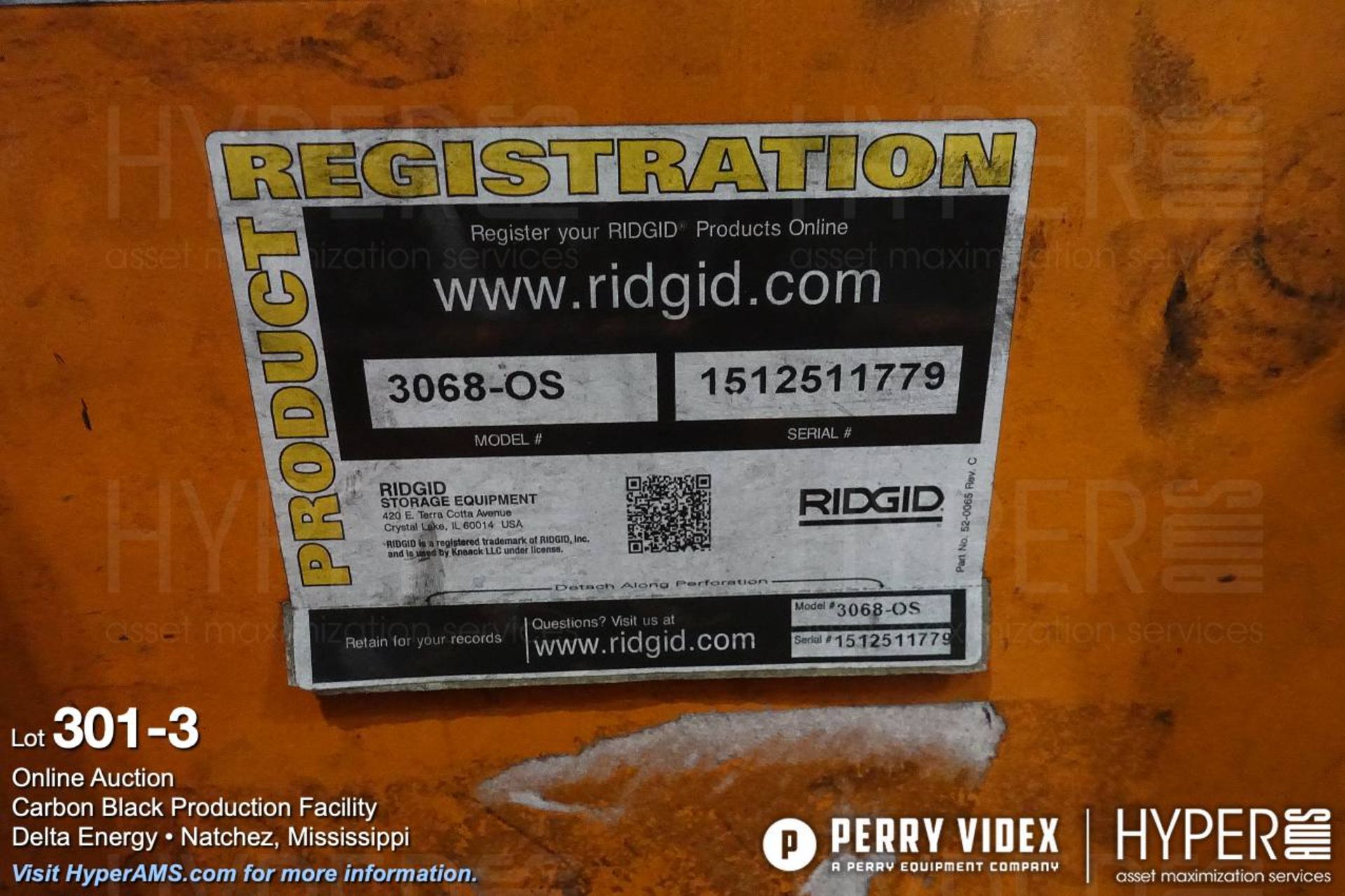 Ridgid 3068-OS job box - Image 3 of 3