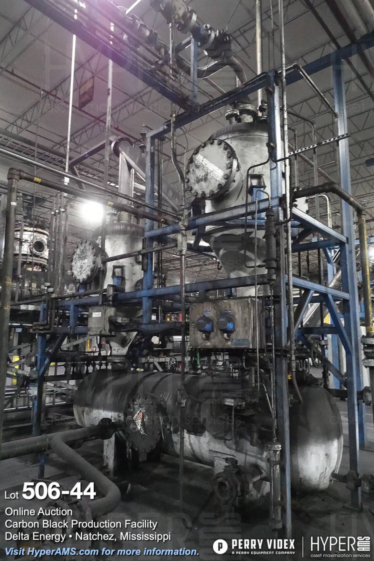25 Ton/day continuous tire pyrolysis reactor - Image 44 of 50