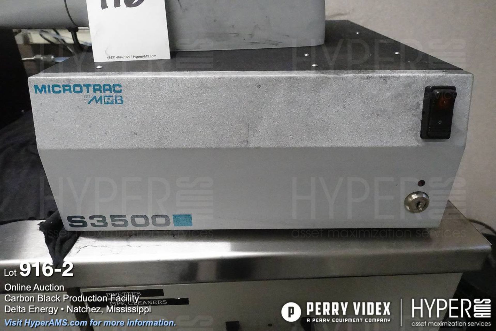 Microtrac MRB S3500 laser diffraction particle size analyzer (NEW IN 2023!) - Image 2 of 7