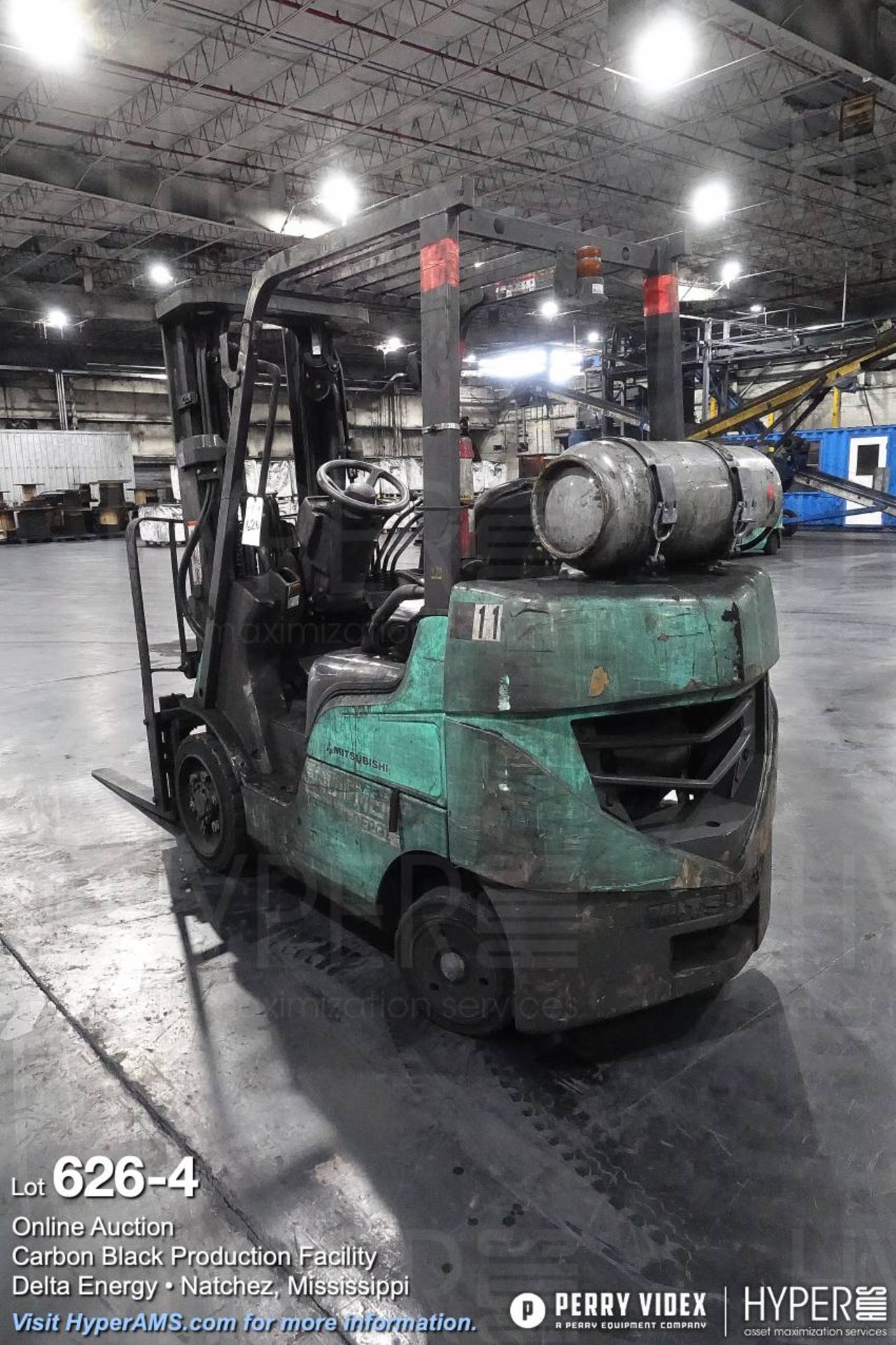 Mitsubishi 5000# LP forklift FGC25N4 - Image 4 of 7