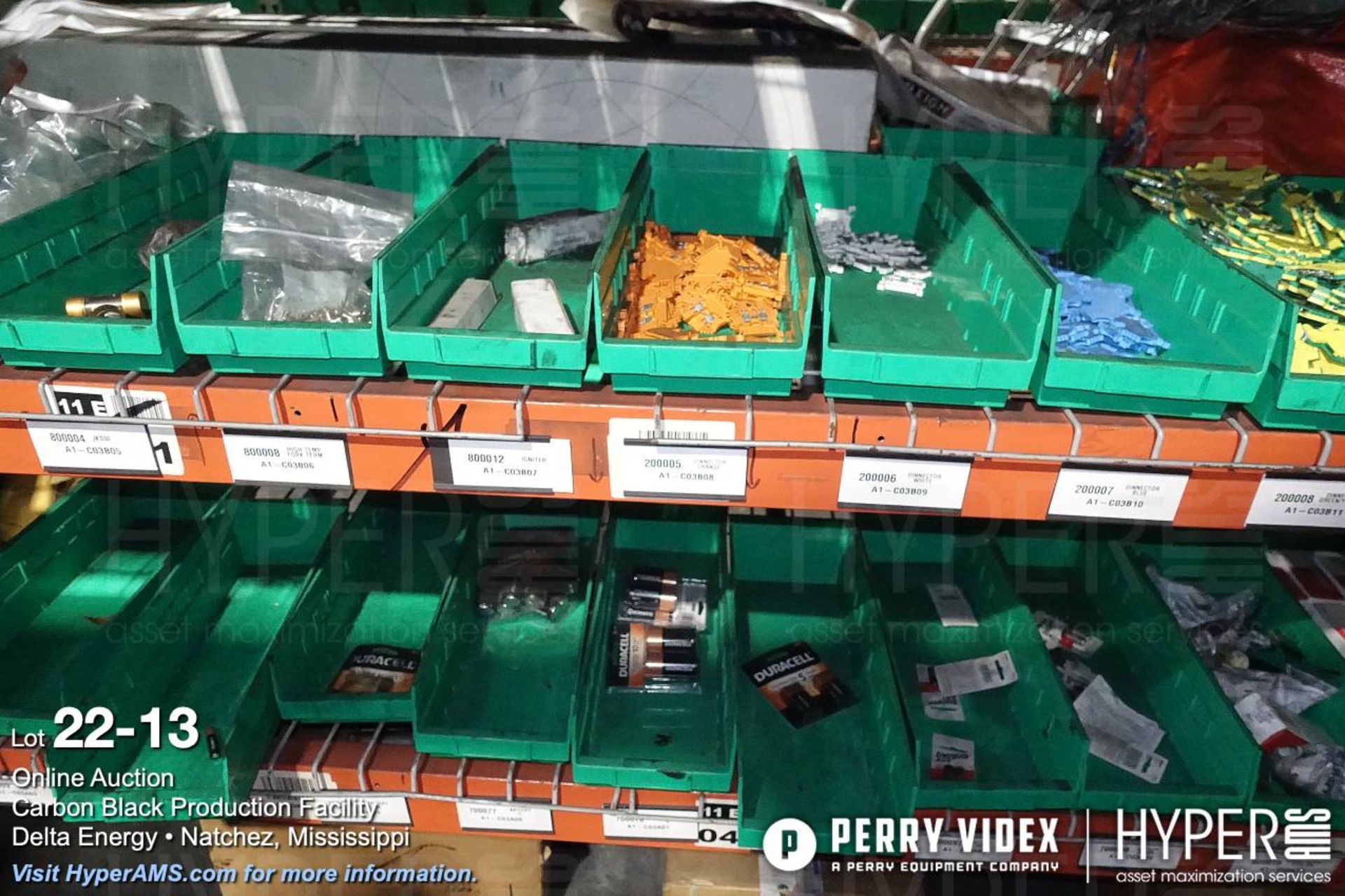 Contents Rack with Dodge bearings, fuses, pillow blocks, fittings, lubricants and more - Image 13 of 23