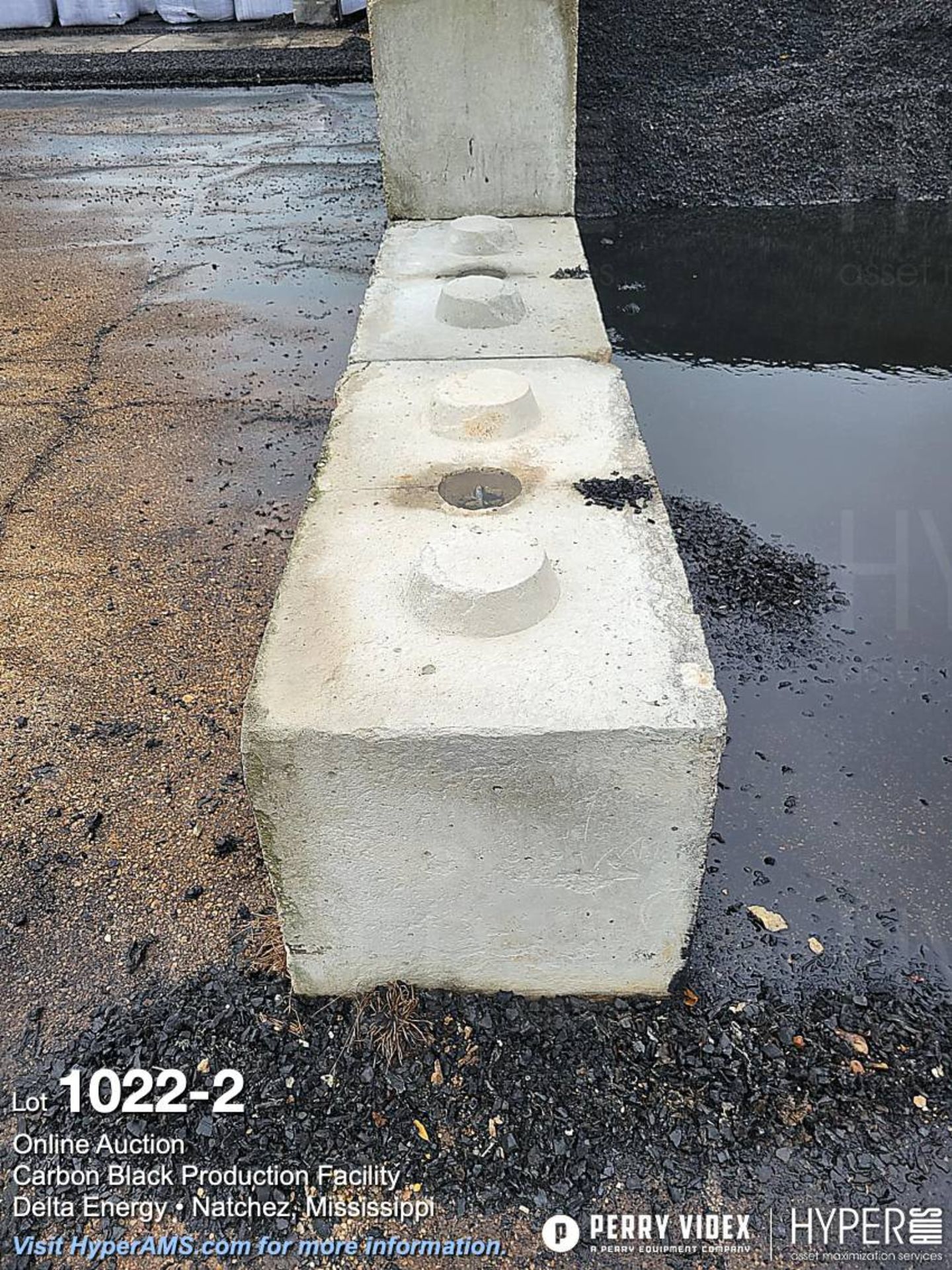 Interlocking concrete blocks (BID IS PER EACH x 100) - Image 2 of 7