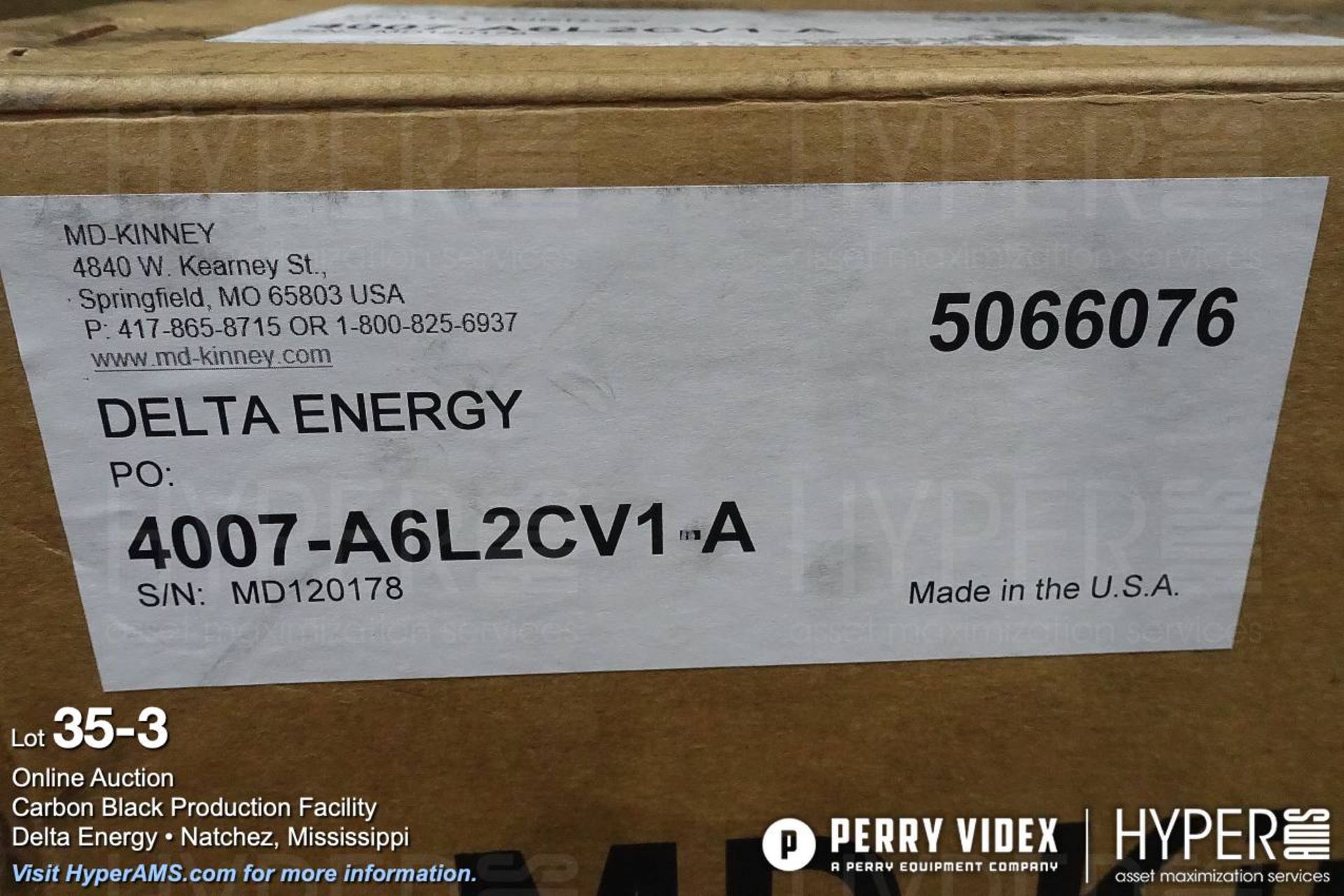 MD-Kenney CP series blower - NEW - Image 3 of 3