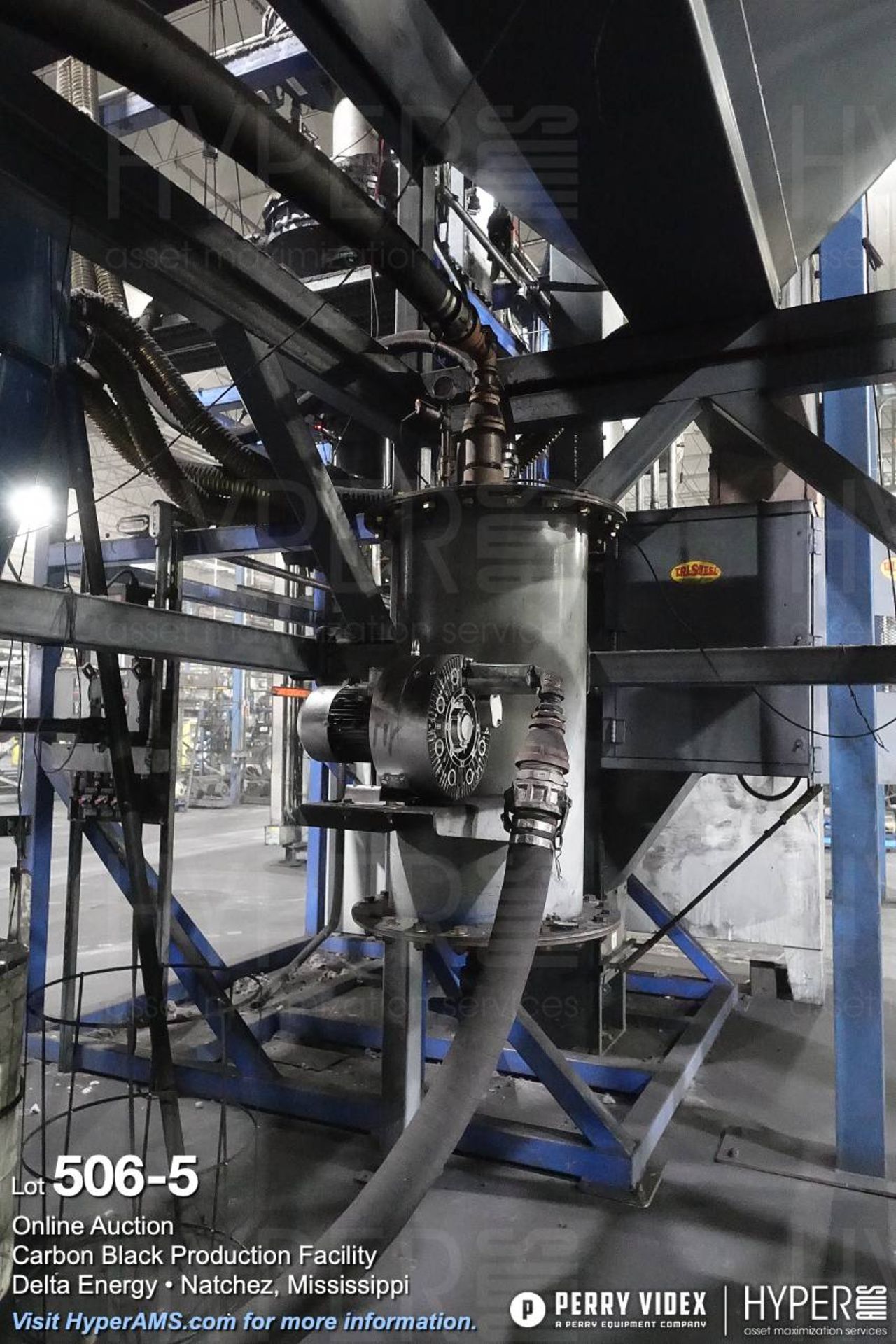 25 Ton/day continuous tire pyrolysis reactor - Image 5 of 50