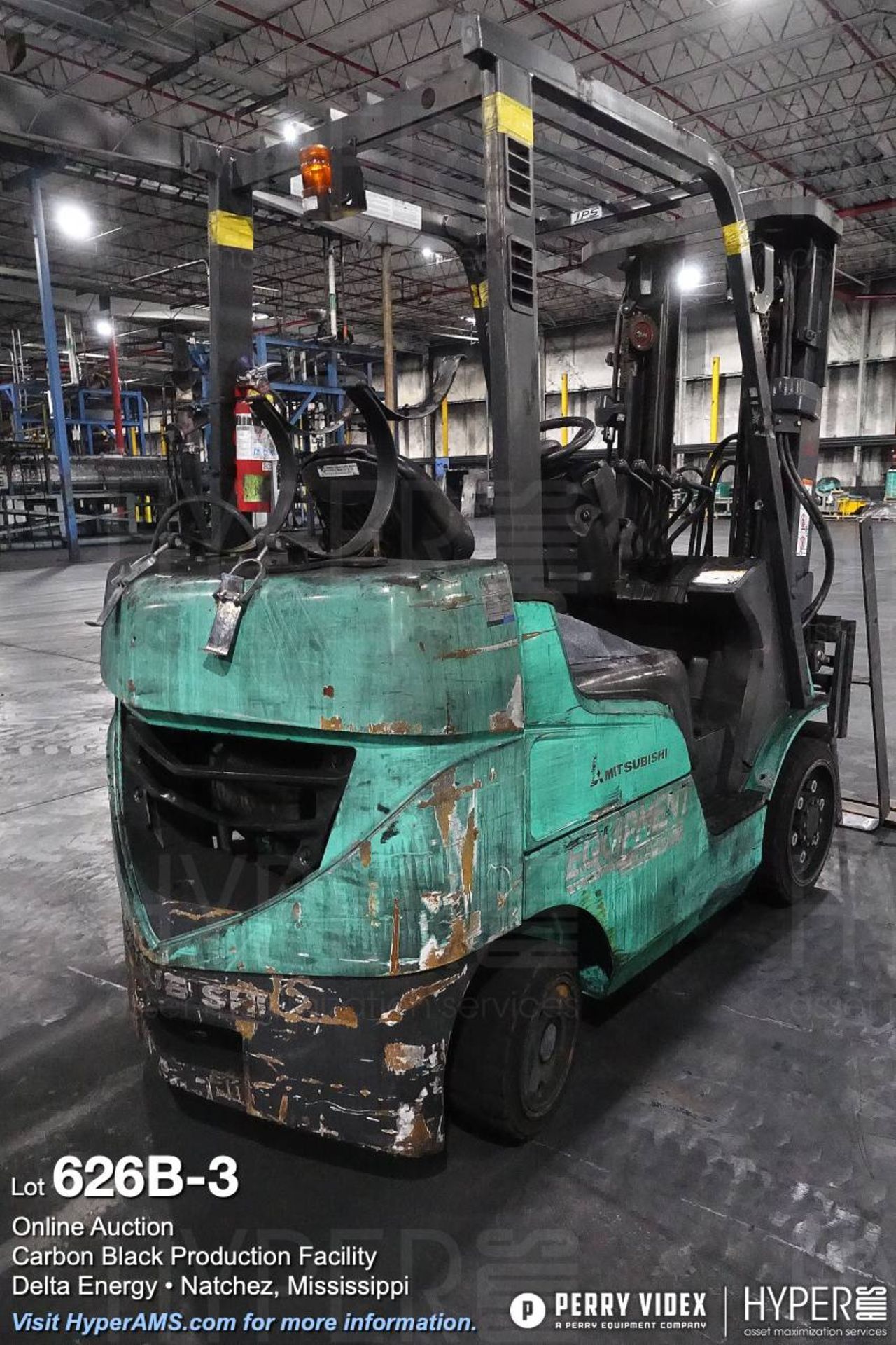 Mitsubishi 5000# LP forklift FGC254N - Image 3 of 6