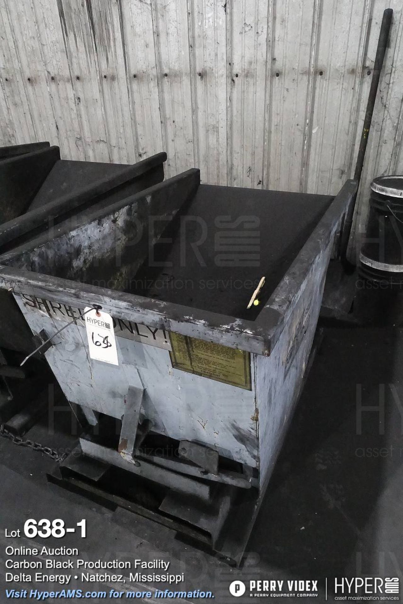 Wright Self Dumping Hopper