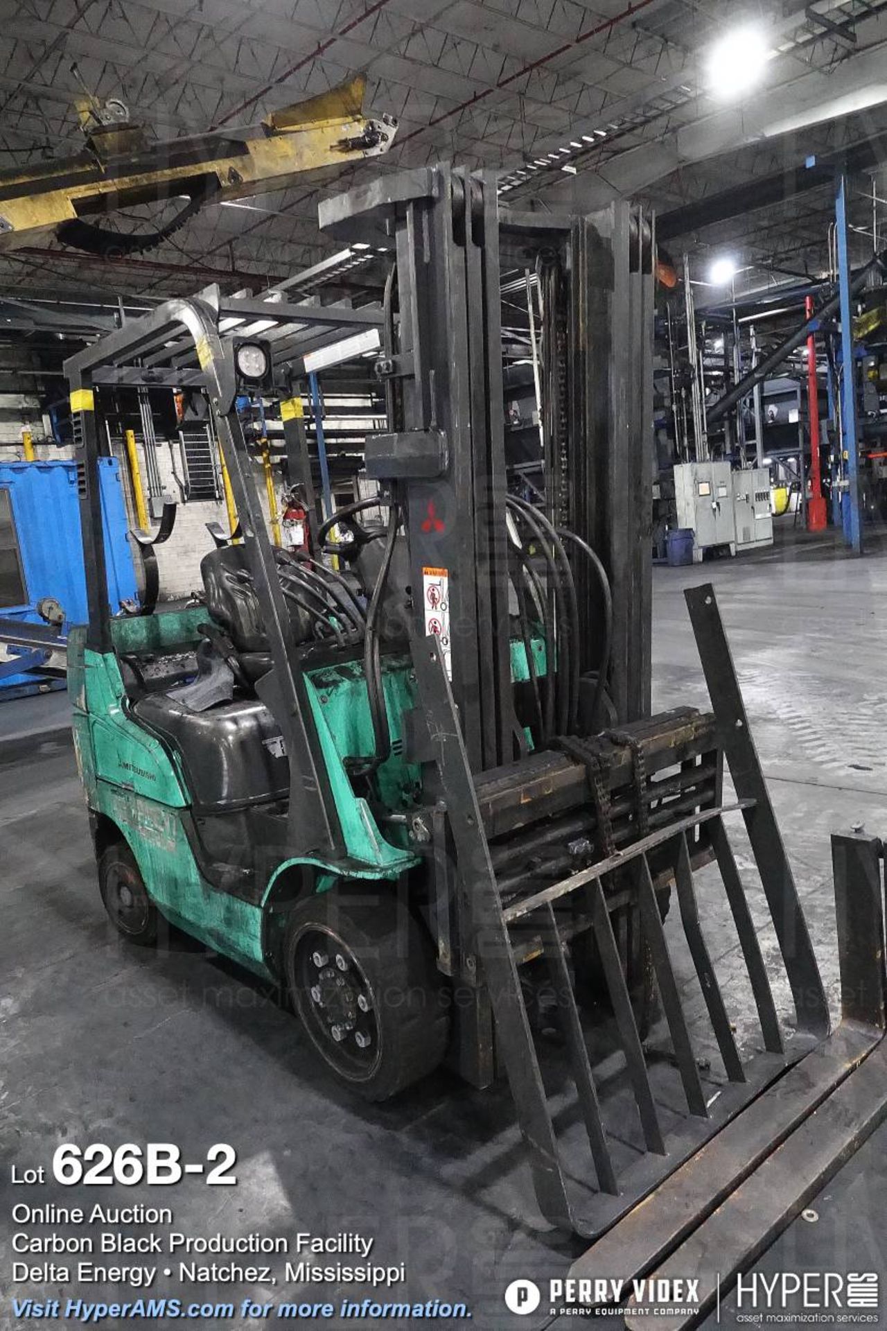 Mitsubishi 5000# LP forklift FGC254N - Image 2 of 6