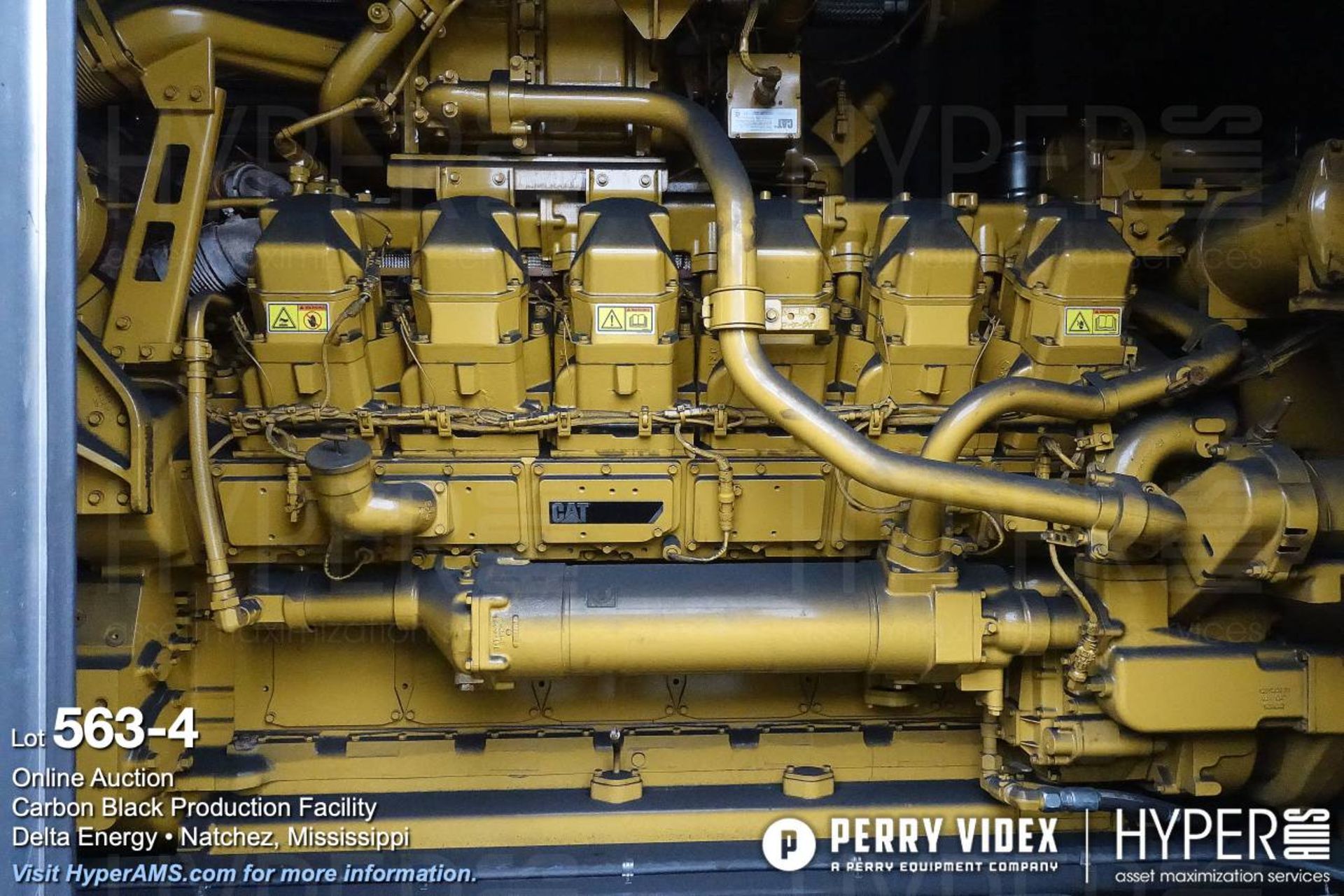 Caterpillar G3912 natural gas 750 KW backup generator - Image 4 of 13