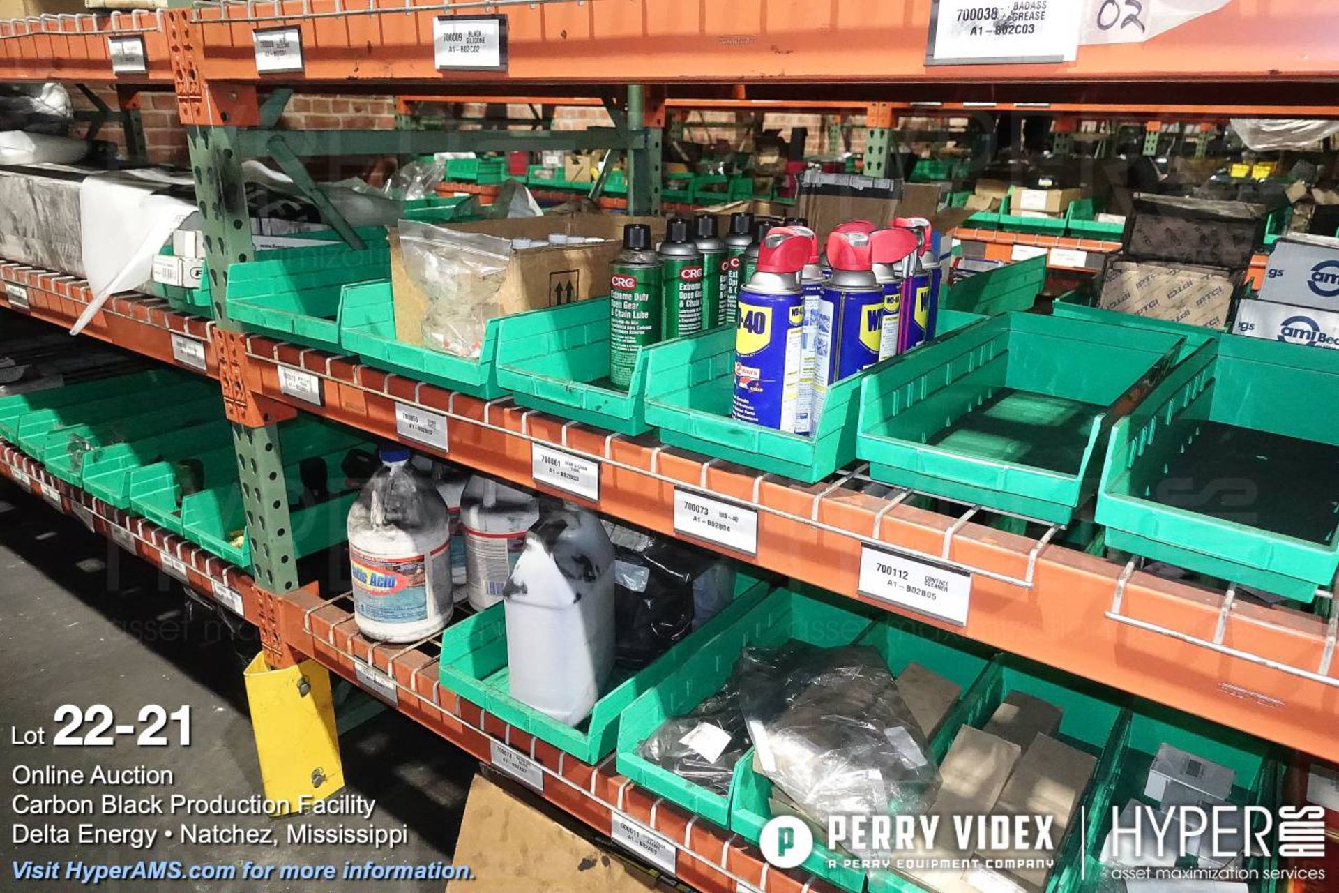 Contents Rack with Dodge bearings, fuses, pillow blocks, fittings, lubricants and more - Image 21 of 23