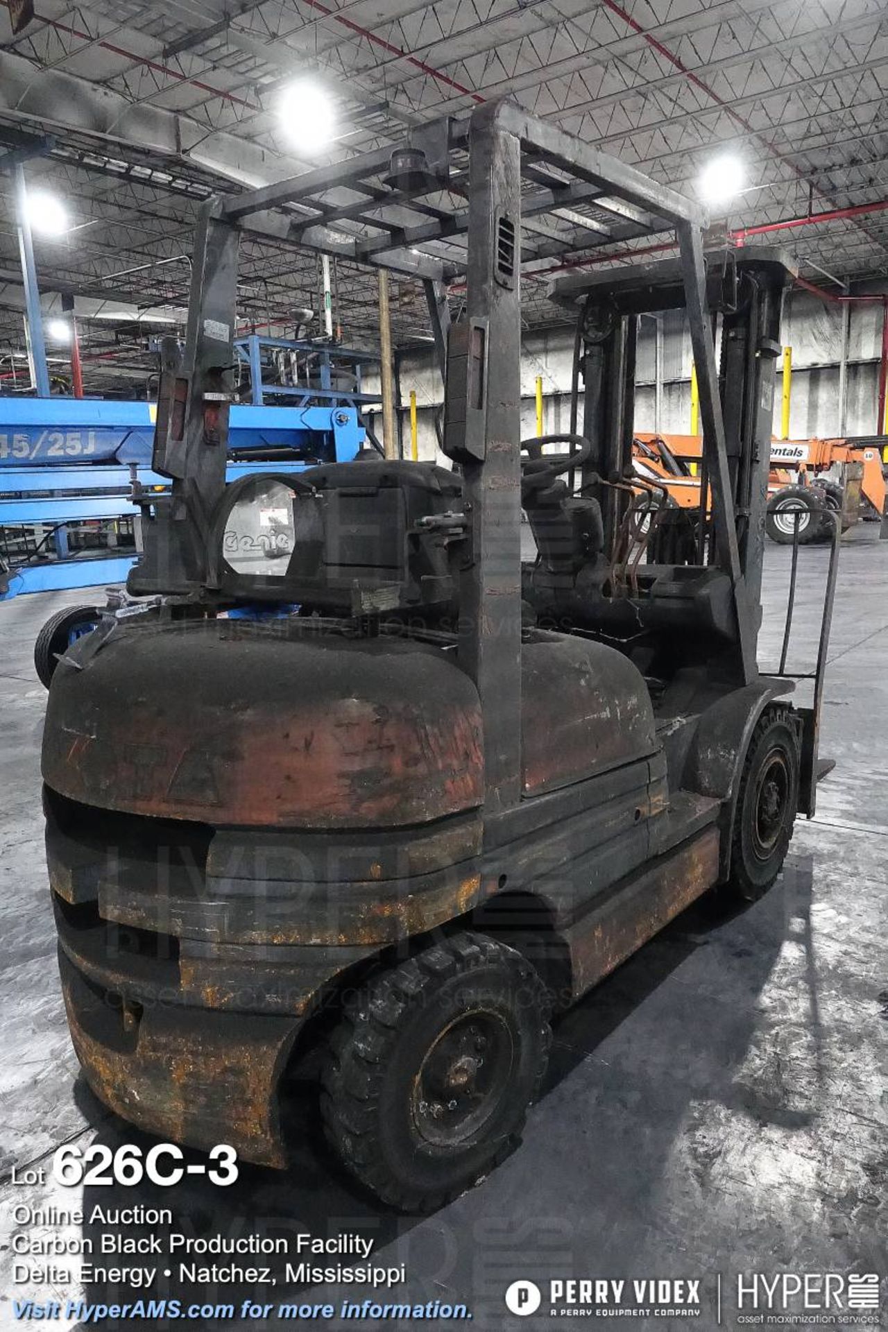 Toyota 5000# LP forklift 42-6FGU25 - Image 3 of 5