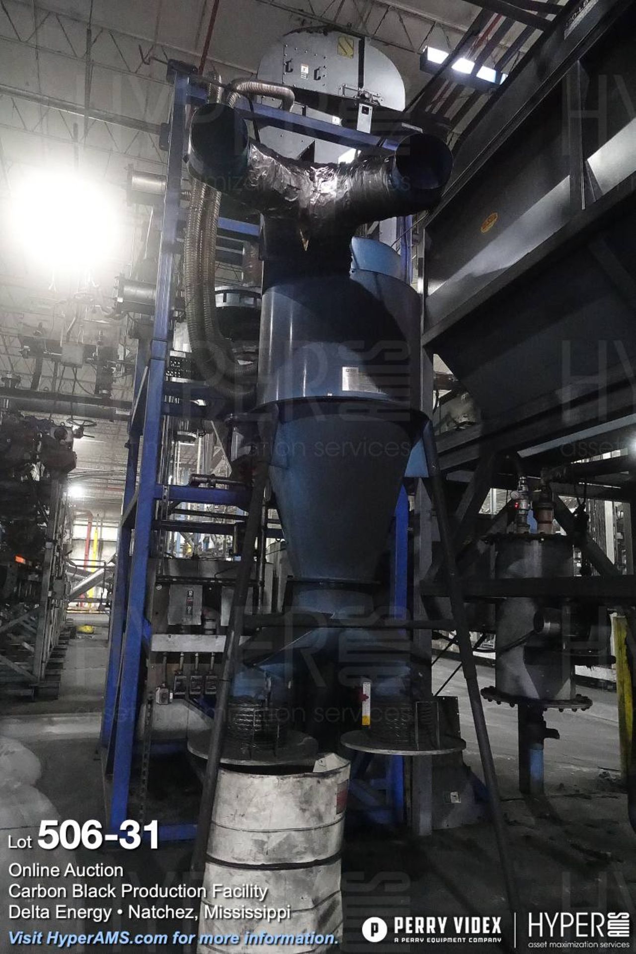 25 Ton/day continuous tire pyrolysis reactor - Image 31 of 50