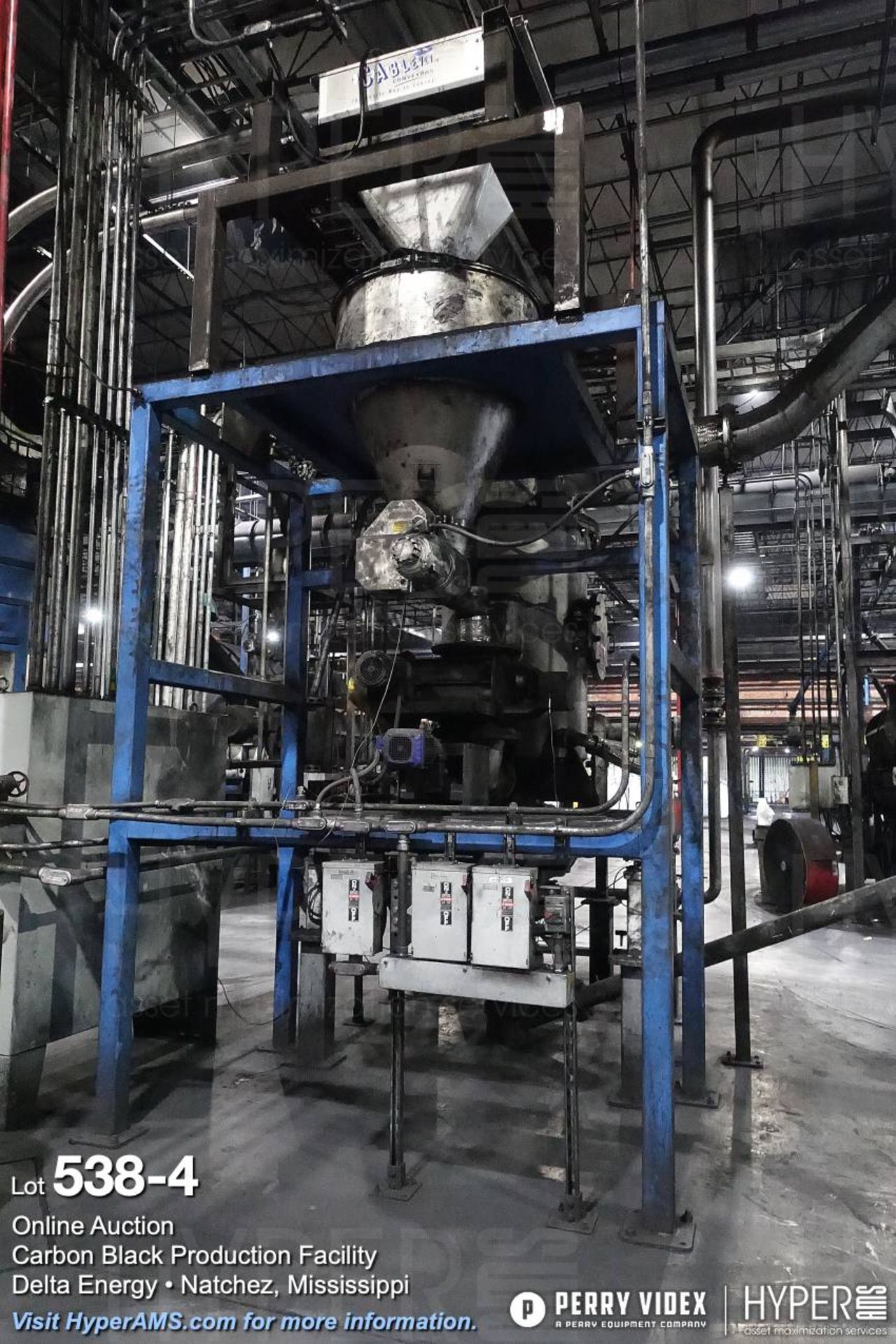 Hosokawa Apine Model 710AFG fluidized bed jet mill system - Image 4 of 9