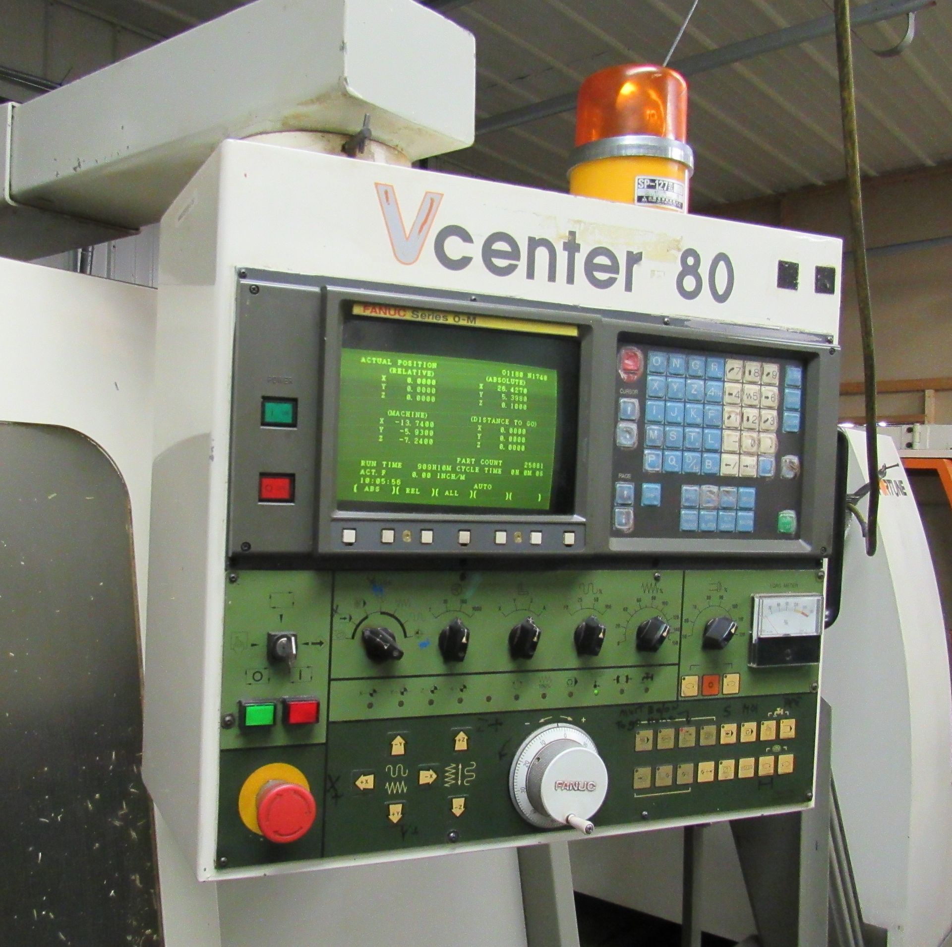 Fortune V-Center 80 Vertical Machining Center - New 2001 w/ Fanuc O-M Control - Image 2 of 4