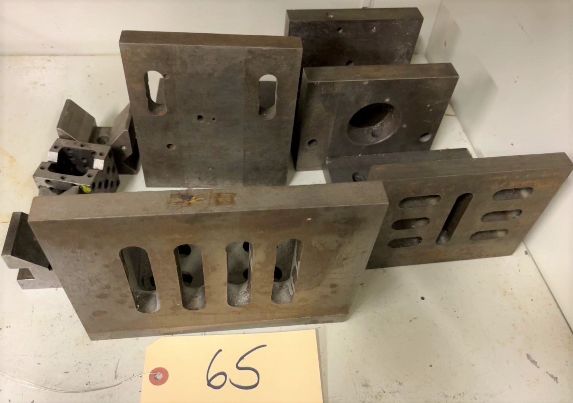 (5) Angle Plates & (4) Vee Blocks