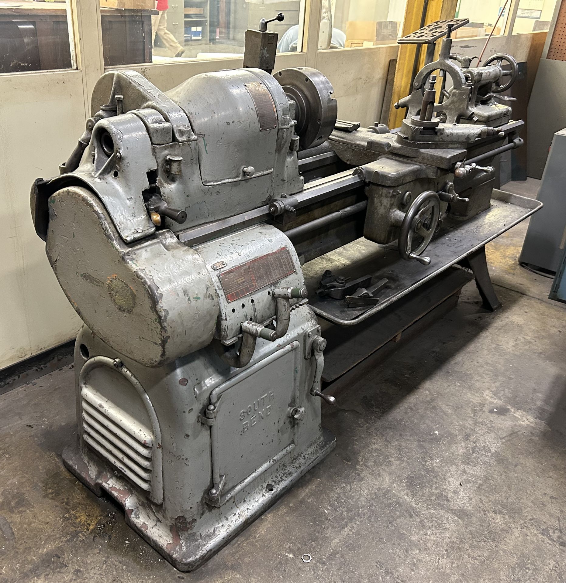 Southbend 16" x 44" Toolroom Lathe - S/N 5312HKR10, 10" 3 Jaw Chuck, Taper Attachment, Steady