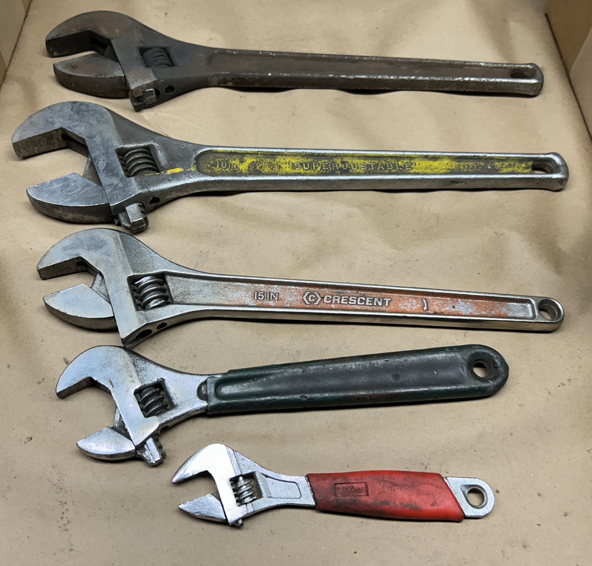 5- Crescent Wrenches