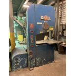 DoAll Mod. ZW-3620 36" Vertical Band Saw- S/N 266-71156 , 36" x 30" Table, 19" x 19" Sub Table