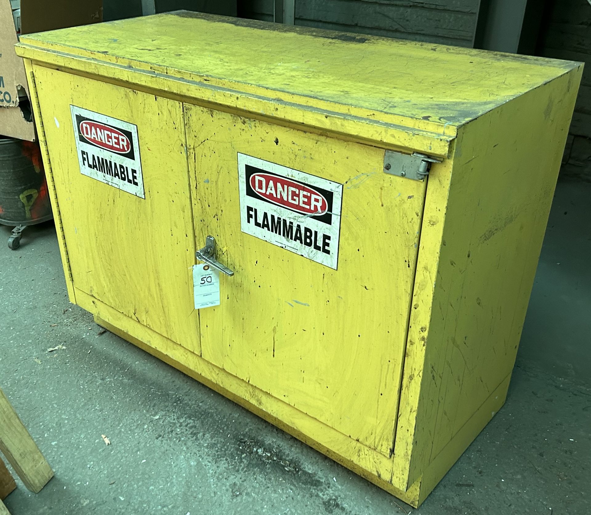 2 Dr. 47"L x 23"W x 36"H Flammable Safety Cabinet