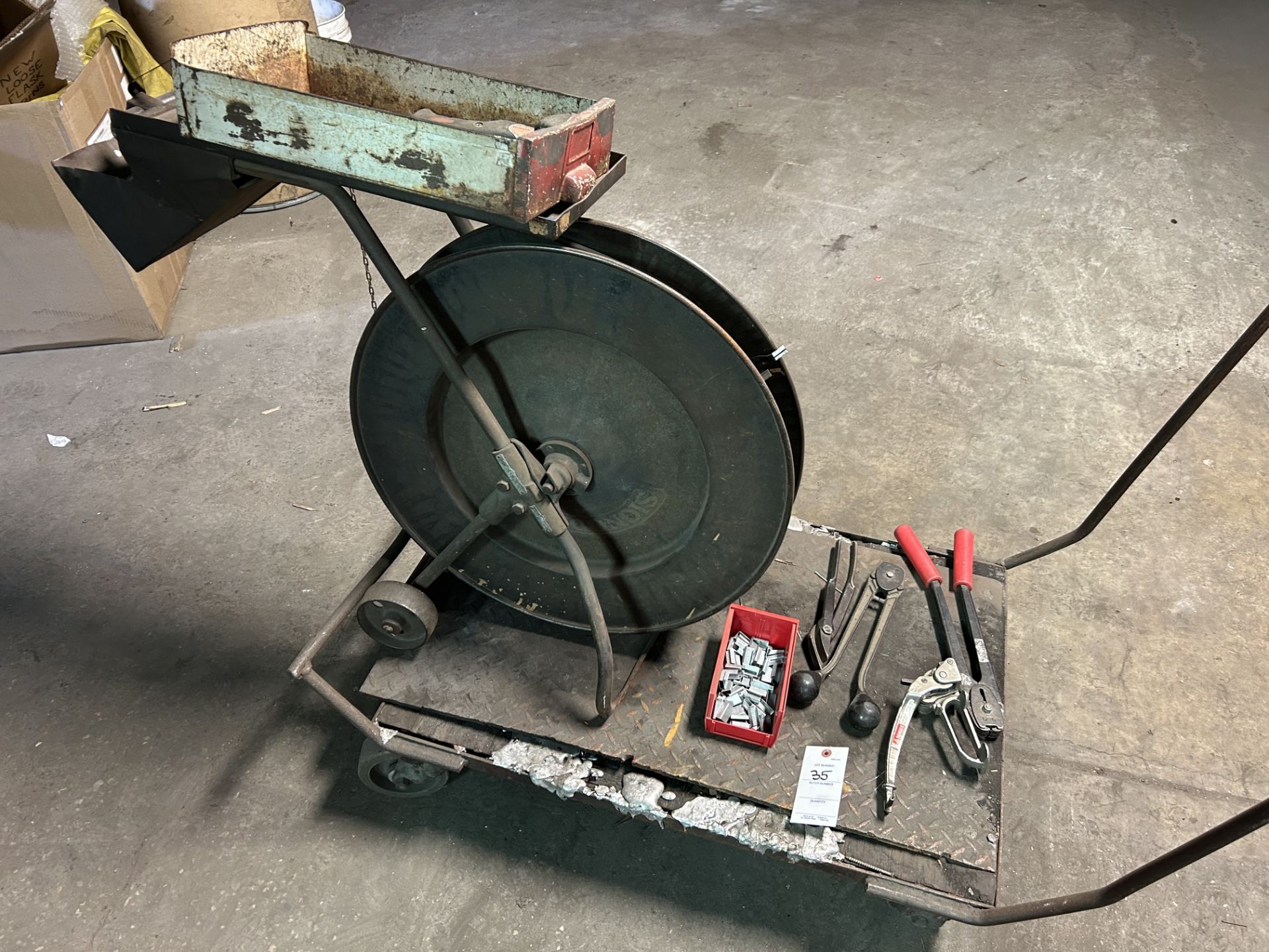 Banding & Strapping Unit w/ Asst Hand Tools