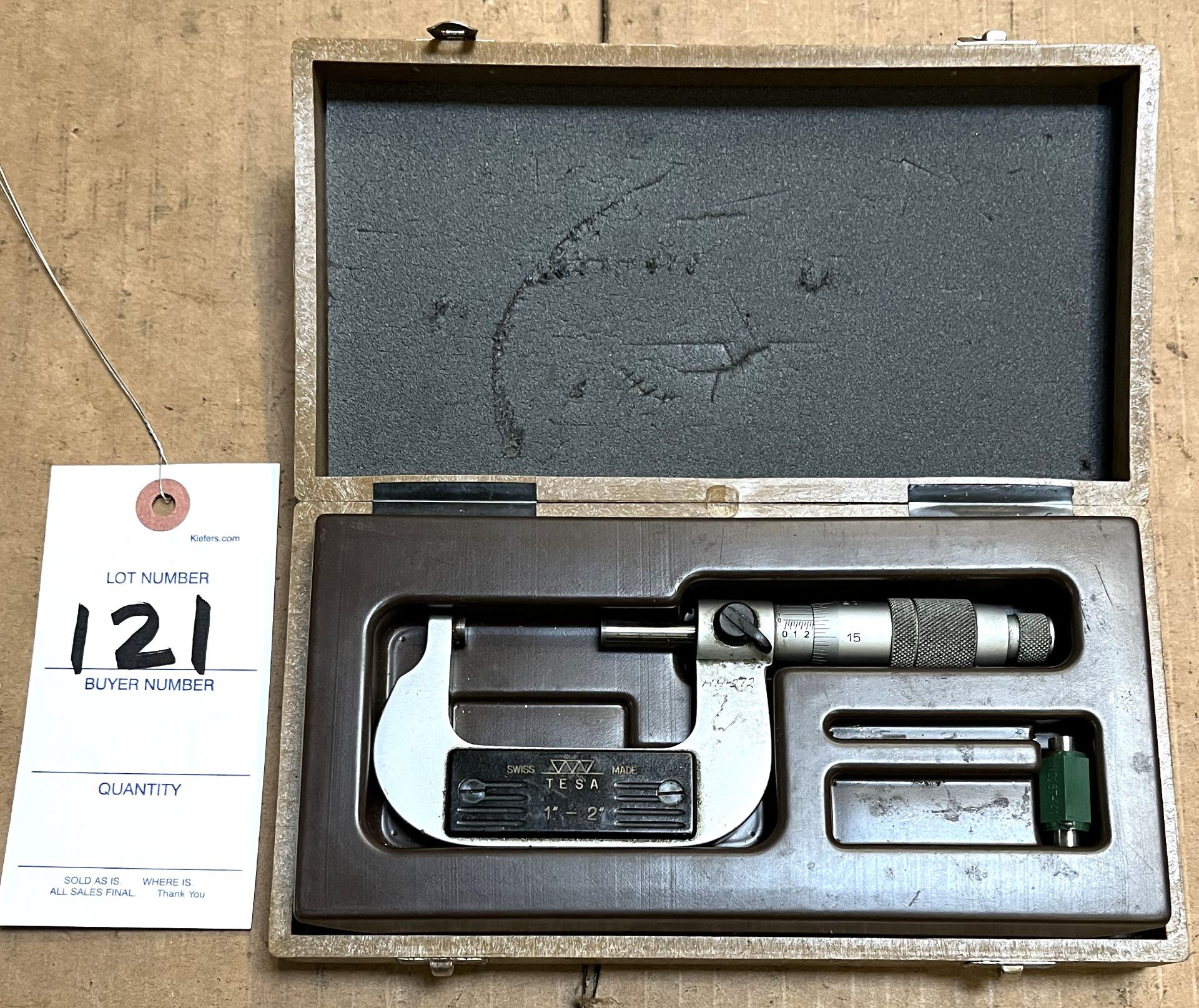 Tesa 1"-2" Micrometer