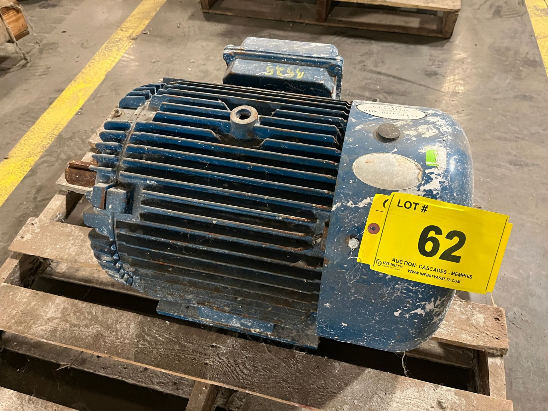 CONNEX ELECTRICAL MOTOR, 25HP, 3,525 RPM, 230/460V, 284T FRAME (PAPER MACHINE BUILDING WAREHOUSE,