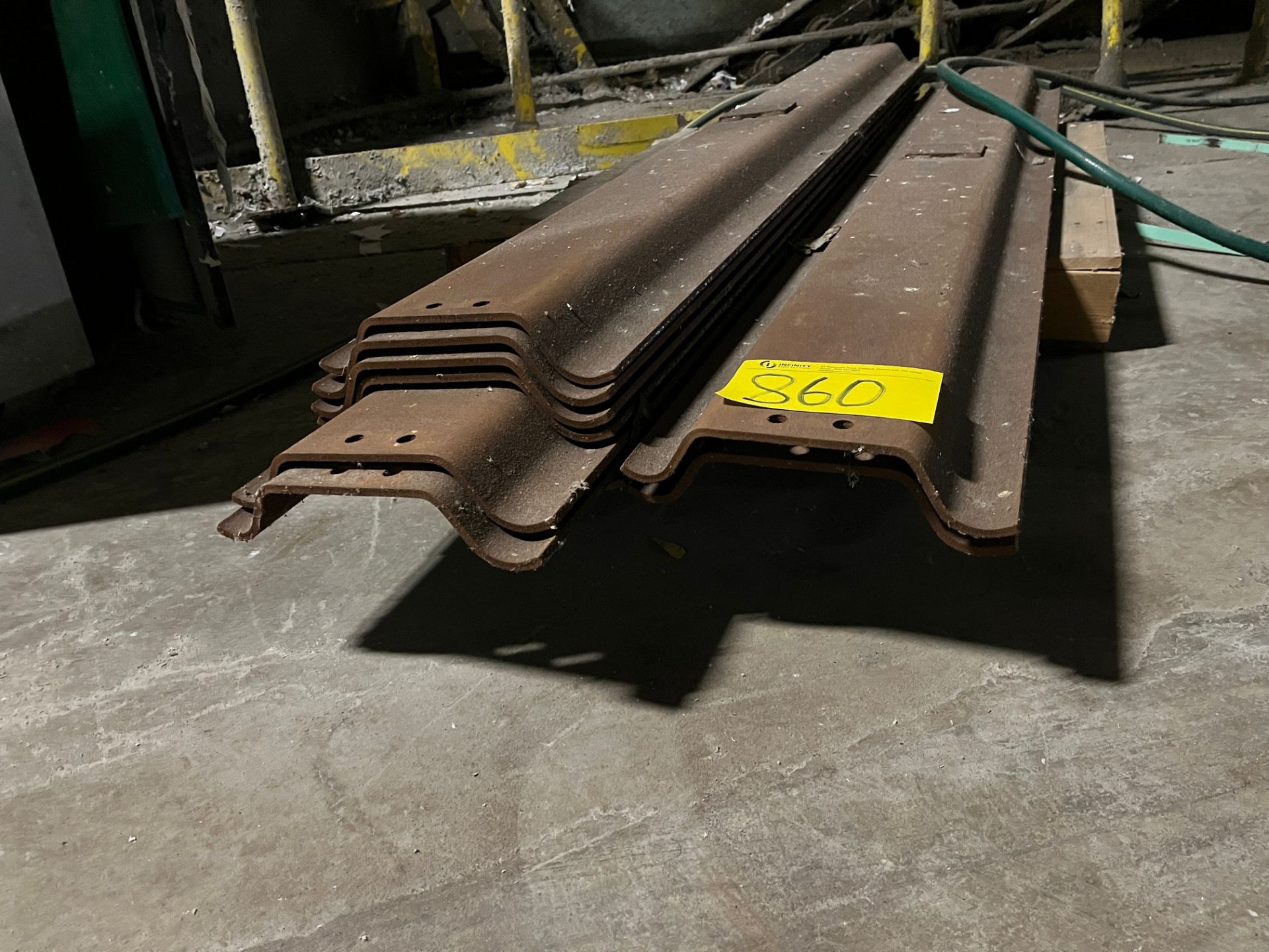 PALLET OF FLOOR CABLE GUARDS (CHEMICAL WAREHOUSE)