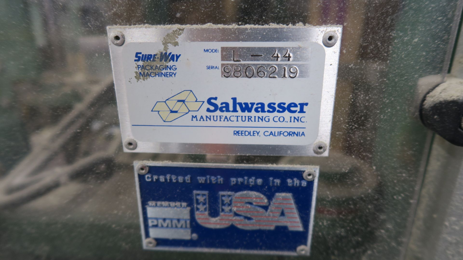 1998 SALWASSER MODEL L-44 / R-1230LSP CASE ERECTOR COMBINED WITH CASE PACKER, S/N'S 9806219, - Image 5 of 24