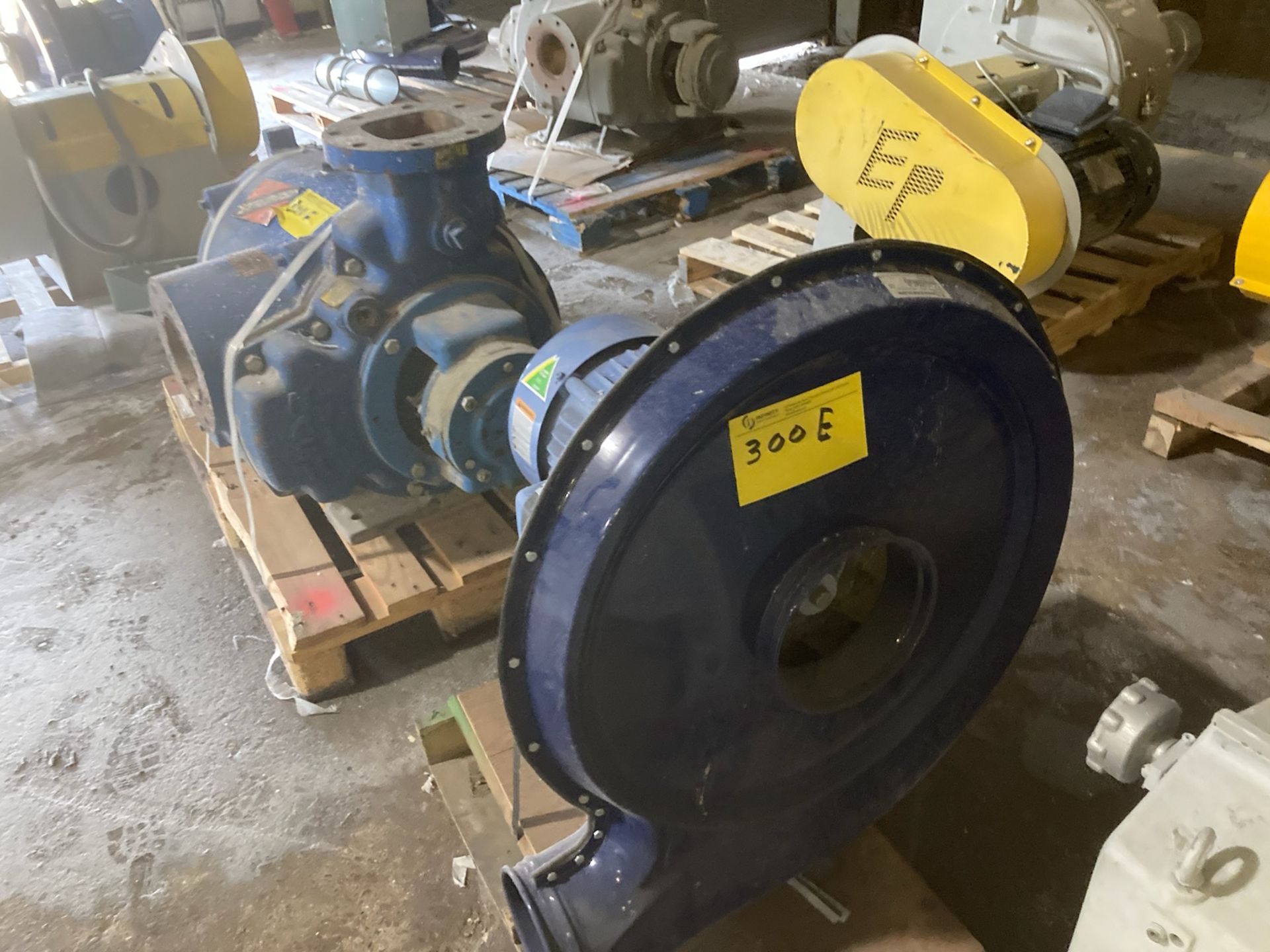 NEW KONGSKILDE BLOWER/ 10 HP. WITH SPARE/7"INLET/ 6" DISCHARGE