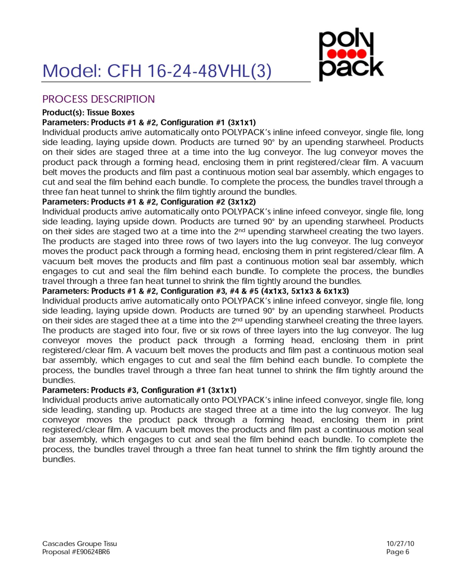 2010 SHRINK WRAPPER FULLY AUTOMATIC, BRAND: POLY PACK, MODEL CFH 16-24-48VHL(3), 600V, 40AMP, - Image 18 of 29