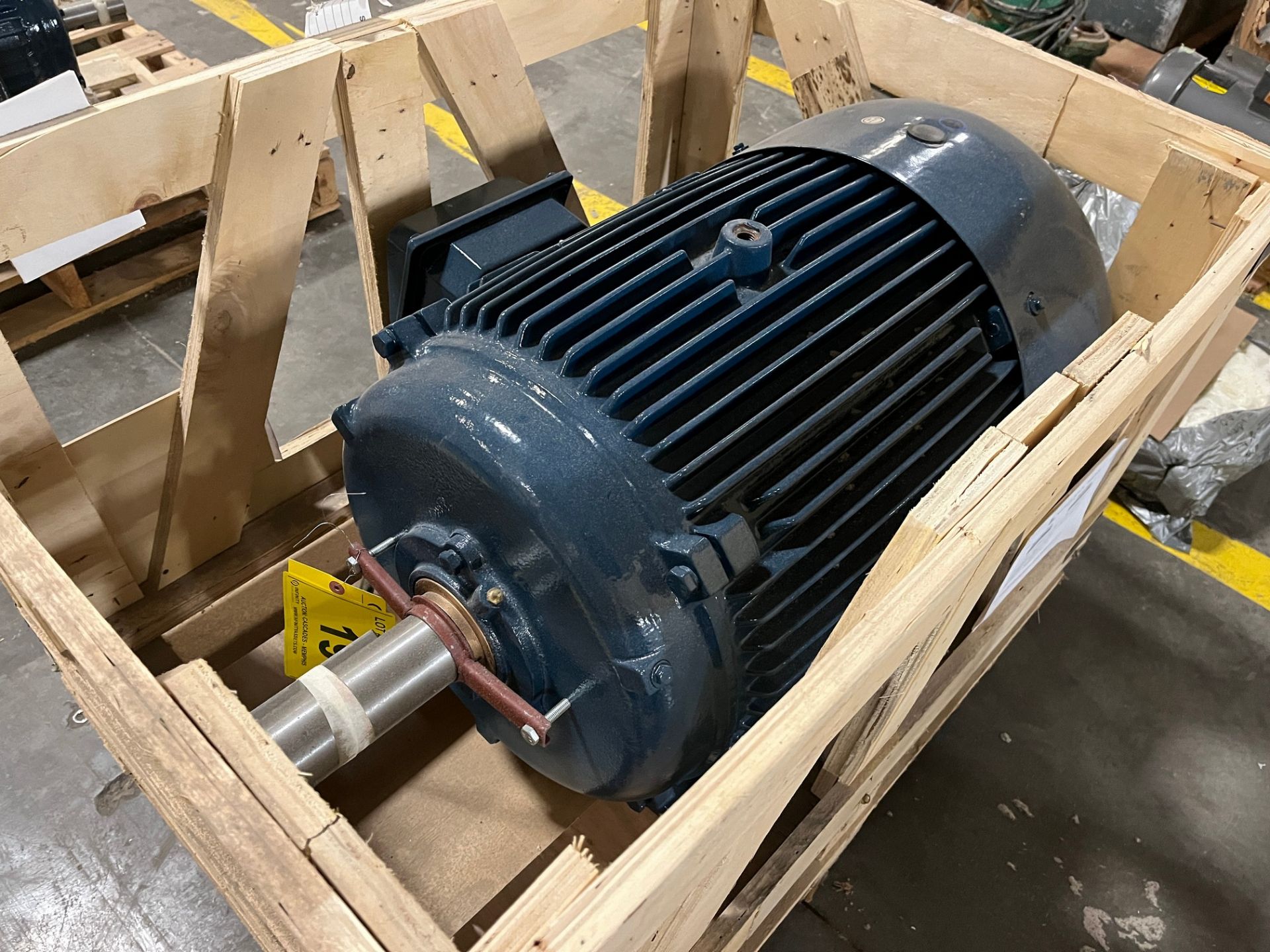NORTH AMERICAN ELECTRIC AC INDUCTION MOTOR, 75HP, 1,780 RPM, 208-230/460V, 365T FRAME (PAPER MACHINE