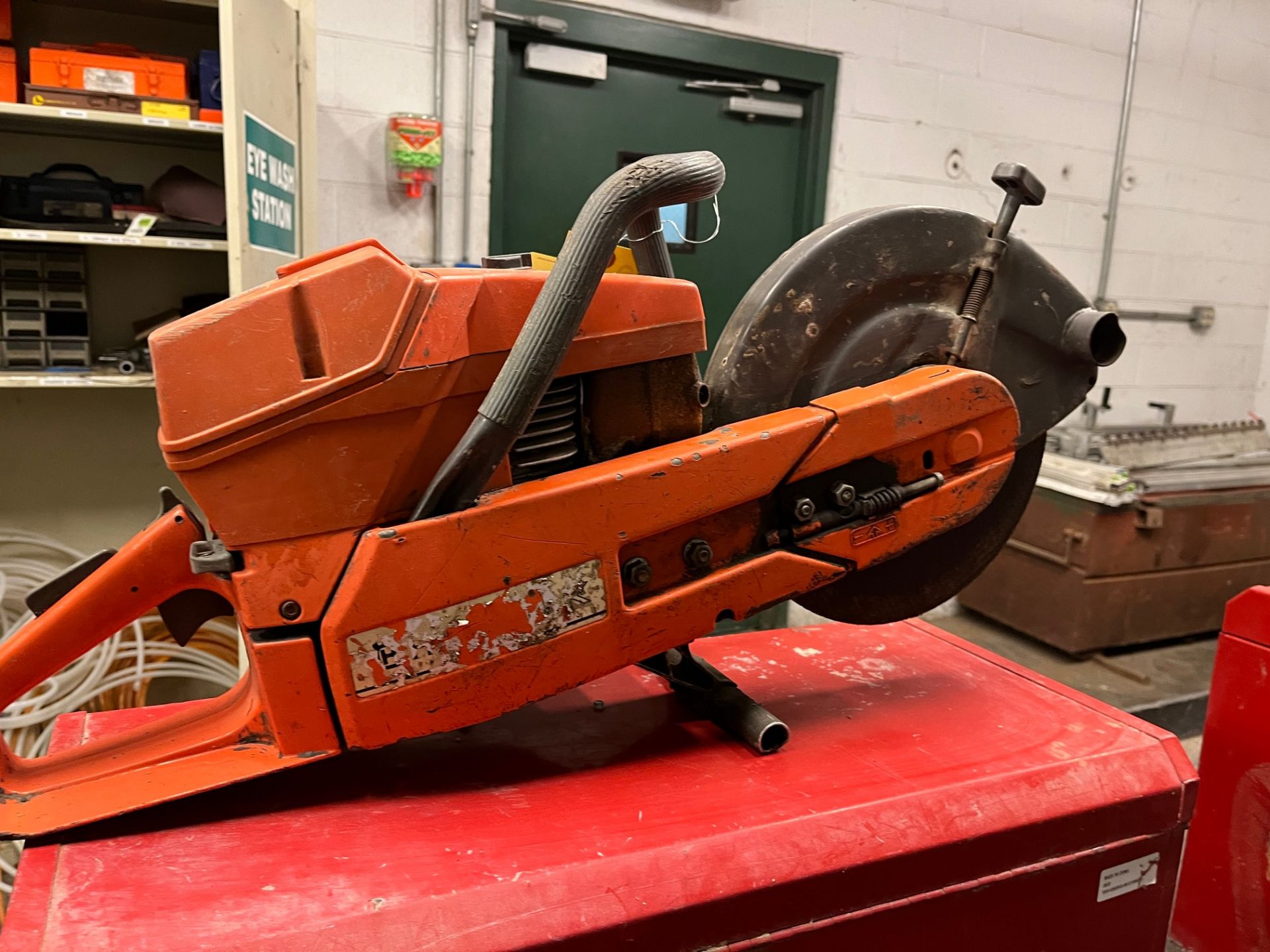 HUSQVARNA 268K GAS POWERED CUTOFF SAW (MAINTENANCE SHOP) - Image 2 of 2