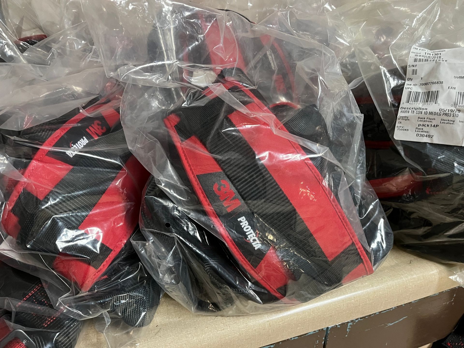 LOT OF (19) 3M PROTEC PRO FULL BODY HARNESSES (MAINTENANCE OFFICE AREA STORAGE ROOM) - Image 2 of 2