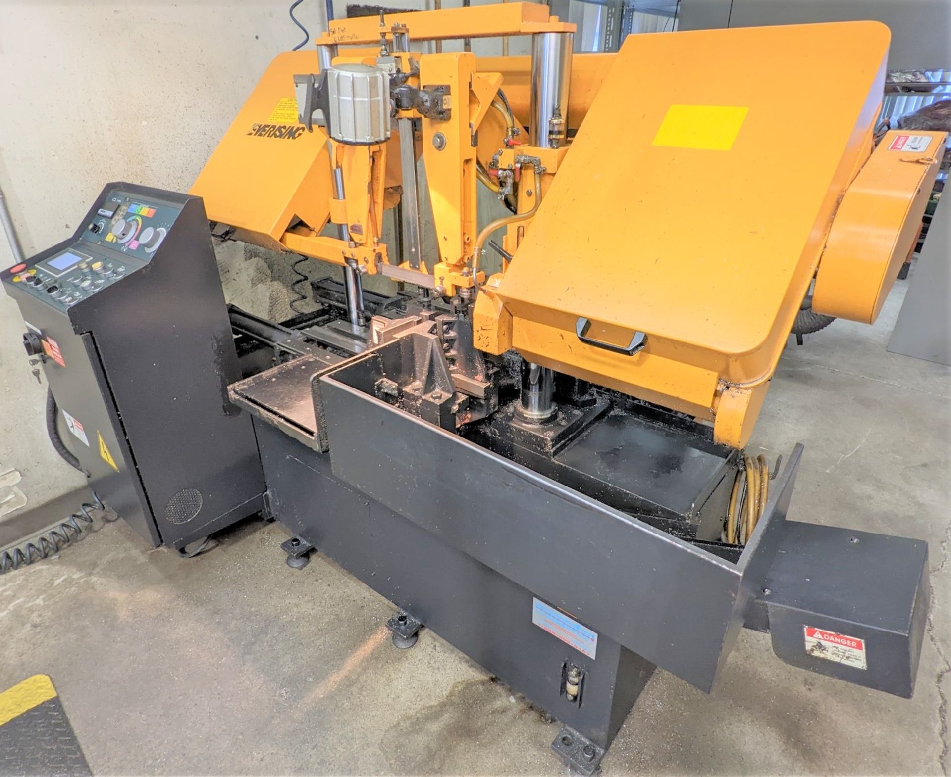 2007 EVERISING H-260HB HORIZONTAL AUTOMATIC BANDSAWS, S/N 10416 (NOTE: TRANSFORMER SOLD - Image 2 of 13