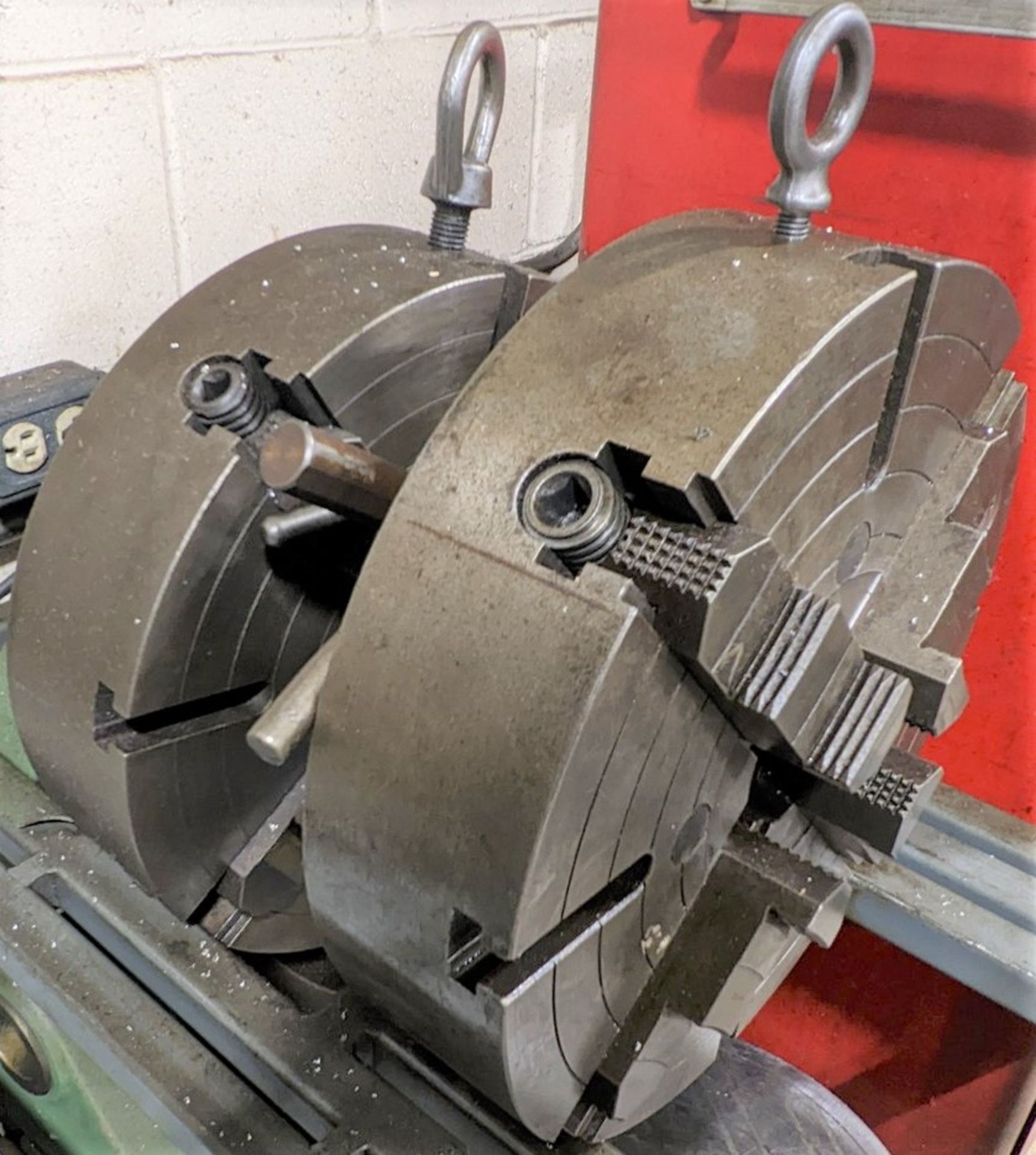 VDF BOEHRINGER GOPPINGEN LATHE, ACU-RITE 2-AXIS DRO, 10” 3-JAW CHUCK, 22” SWING, 60” BED, TOOL POST, - Image 10 of 24