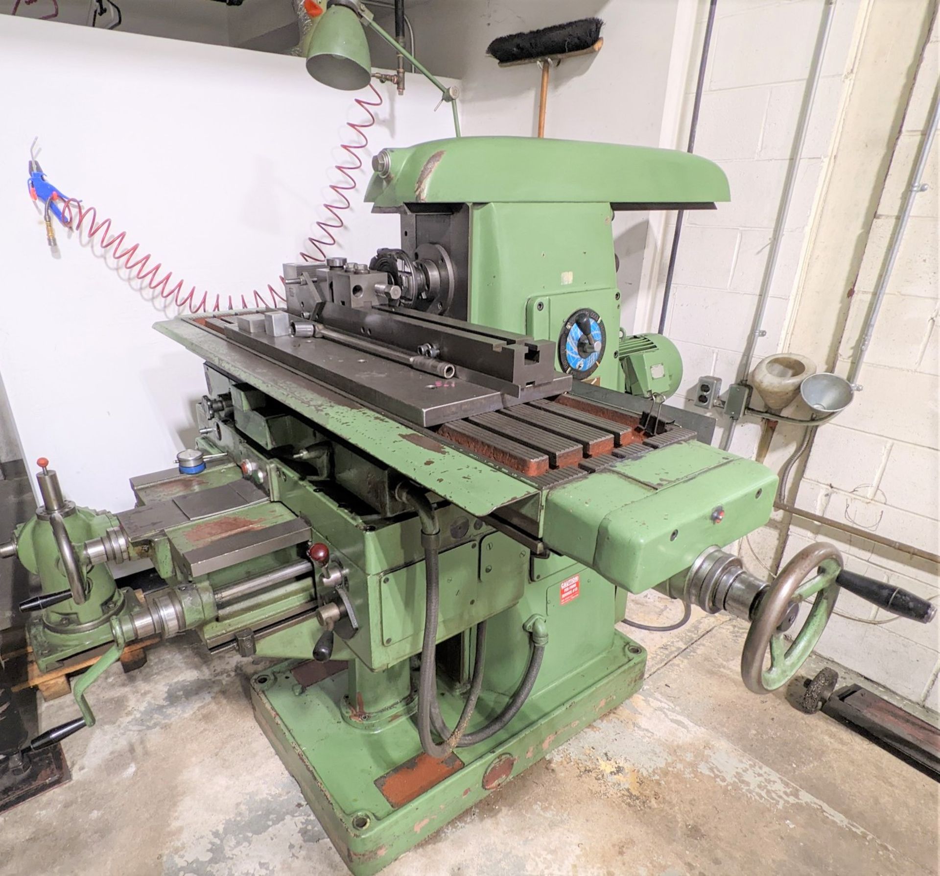 TOS FA-3AU HORIZONTAL MILLING MACHINE, 10” X 54” TABLE, 2,000 RPM, S/N 3005, UNIVERSAL MILLING