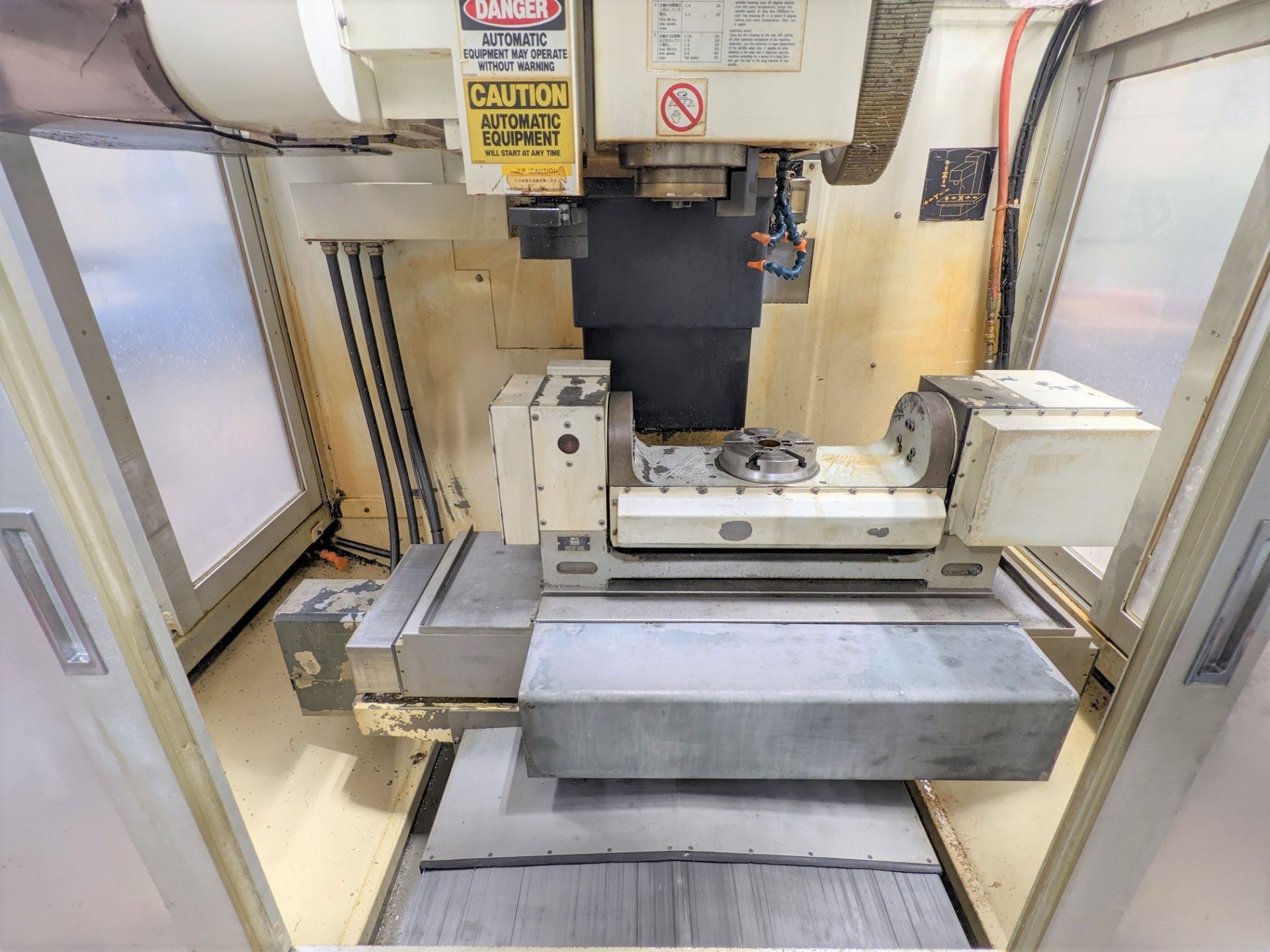 KITAMURA MYCENTER-2X 3+2-AXIS CNC VERTICAL MACHINING CENTER, CNC CONTROL, TRAVELS: X-23”, Y-20”, Z- - Image 5 of 18