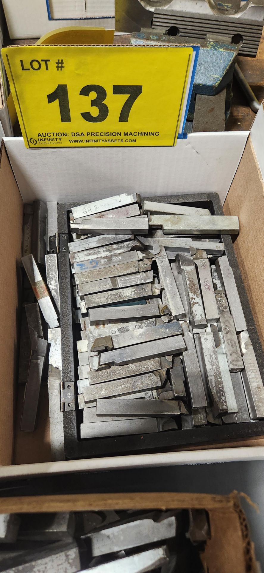 LOT ASST. CUTTING TOOLS (3 BOXES) - Image 3 of 4
