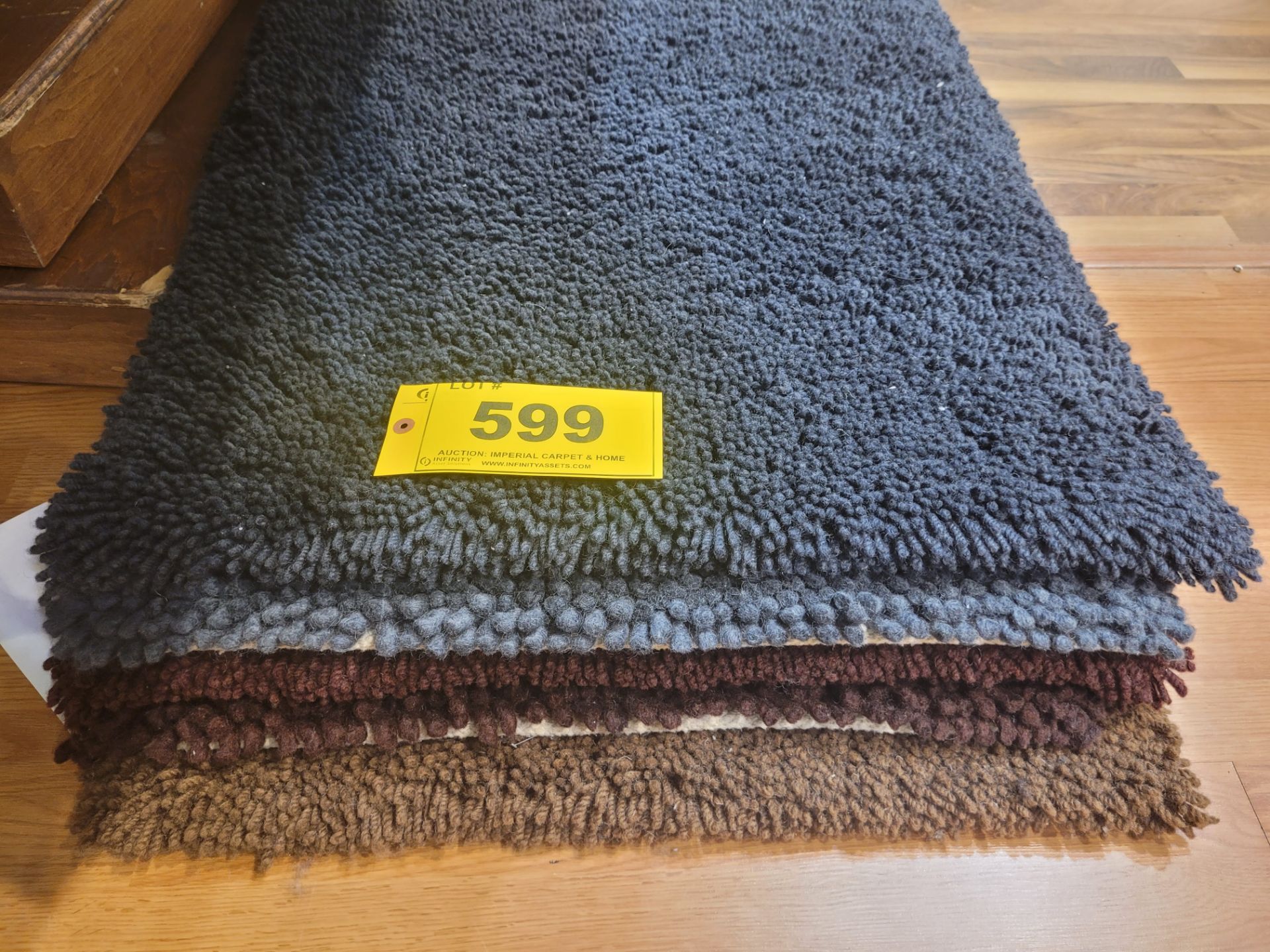 2' X 3' SHAGGY WOOL MATS - MSRP $295.00 EA.