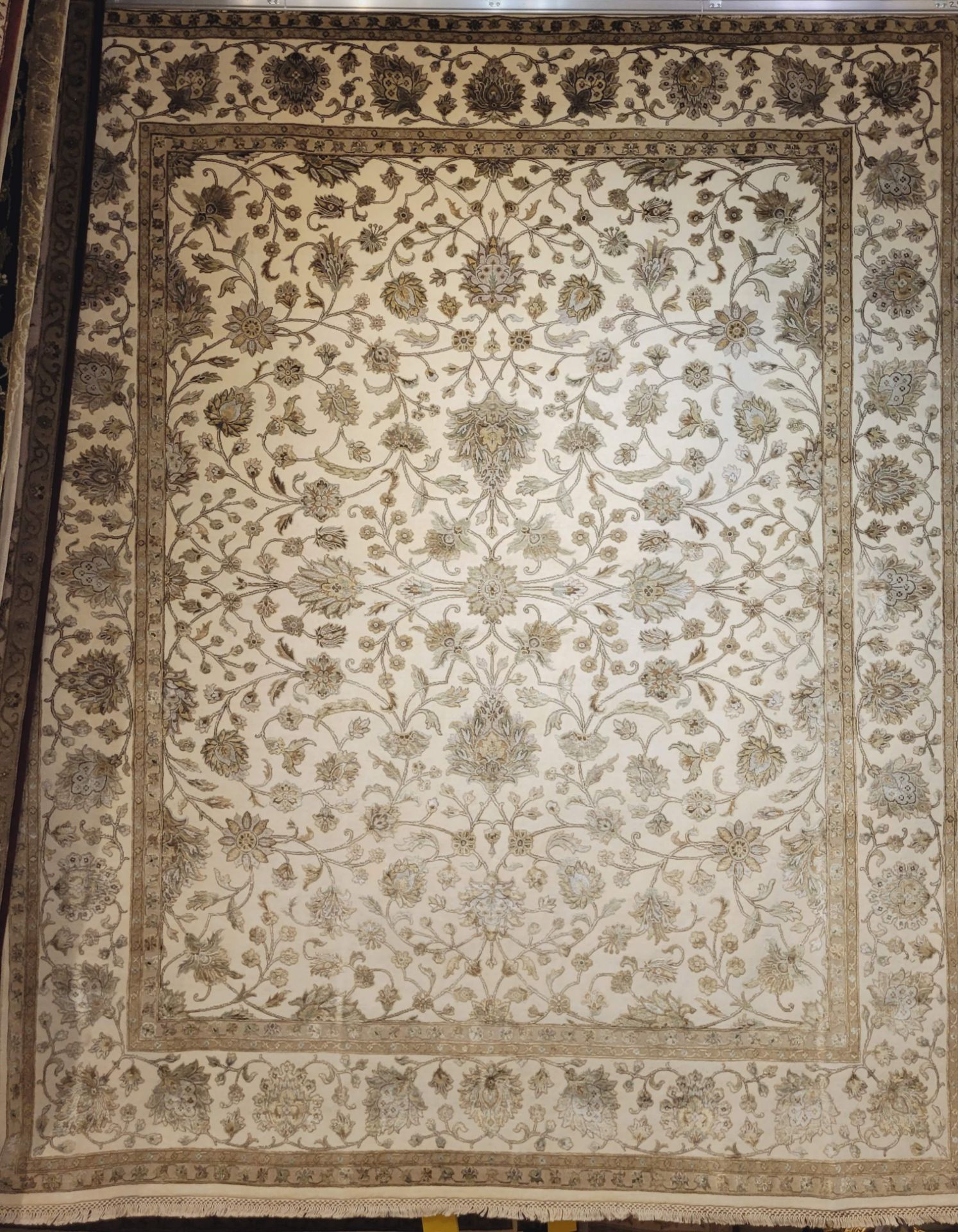 8'3" X 10' PWI/PWI - WOOL/ART. SILK HAND KNOTTED IN INDIA - MSRP $12,475.00 (LOCATED IN GALLERY