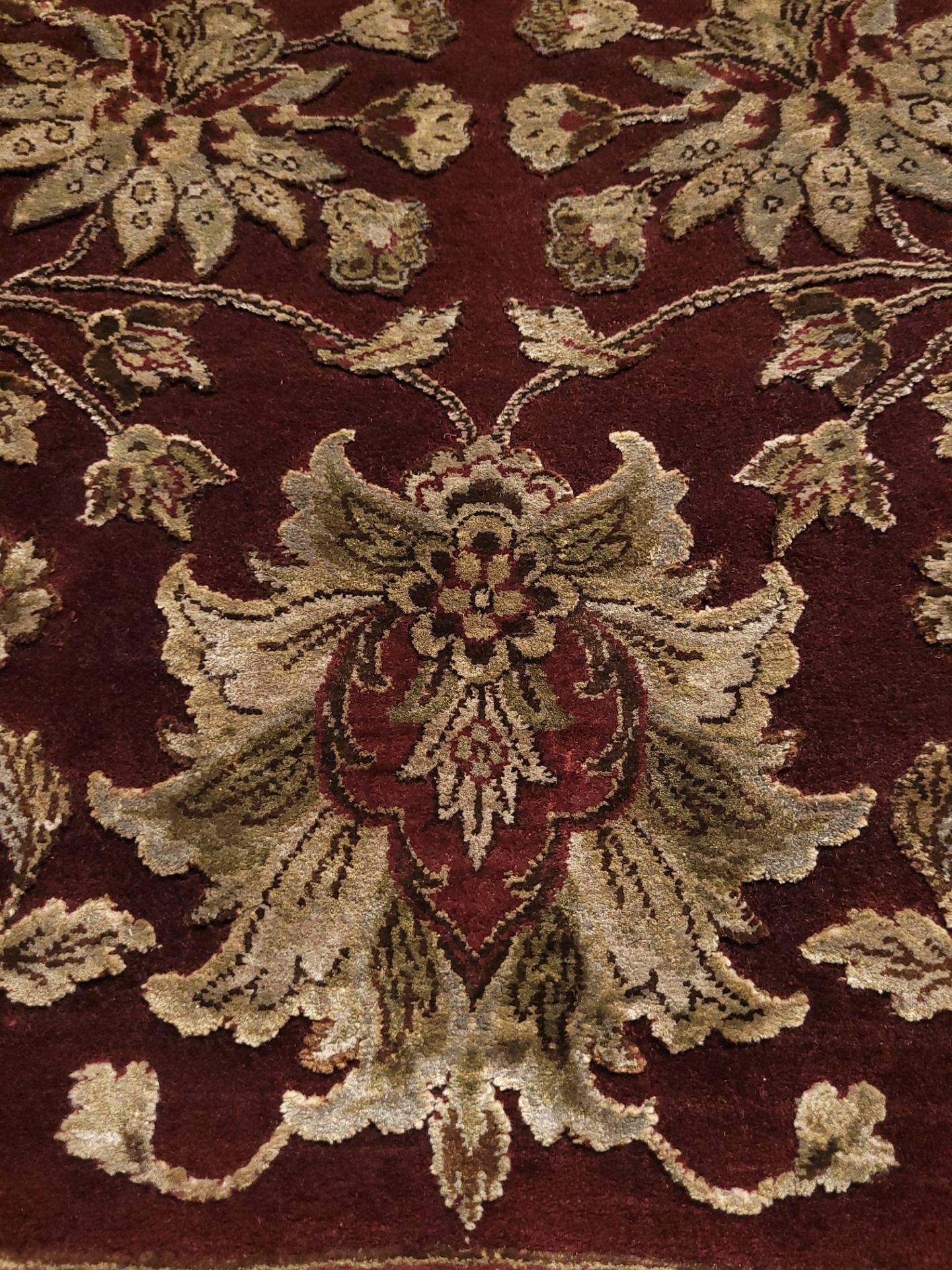 8'3" x 10'3" WOOL AND ART. SILK HAND KNOTTED IN INDIA - MSRP $12,475.00 (LOCATED IN GALLERY ONE) - Image 4 of 6