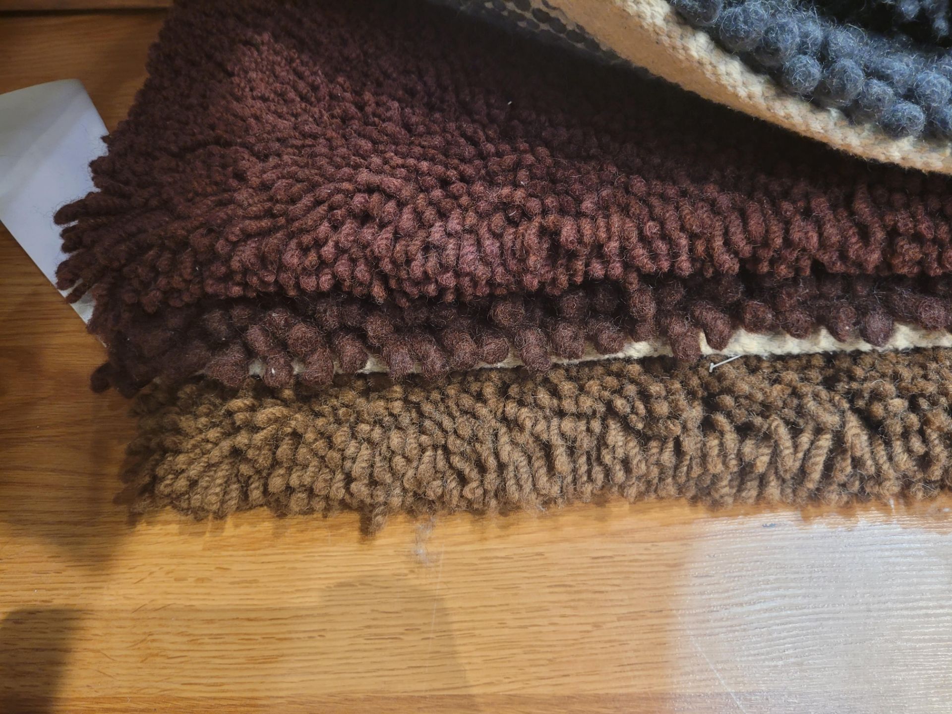 2' X 3' SHAGGY WOOL MATS - MSRP $295.00 EA. - Image 3 of 4