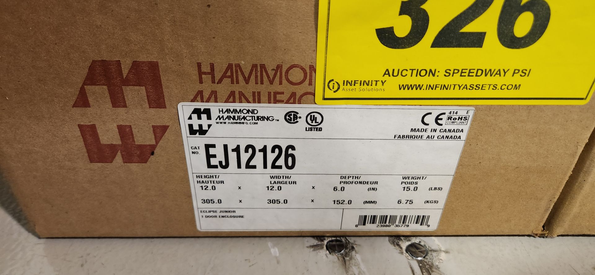 LOT OF HAMMOND TRANSFORMER CARTONS / ELECTRICAL PARTS - Image 4 of 5