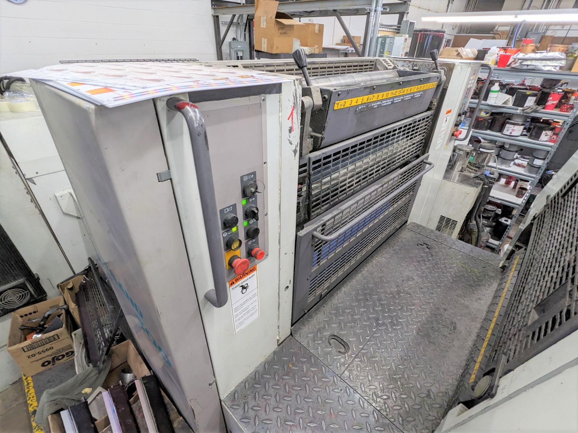 1995 MAN ROLAND 300 6-COLOUR OFFSET PRINTING PRESS, MODEL R306, S/N 25152B, TOTAL SHEET COUNT - Image 22 of 53